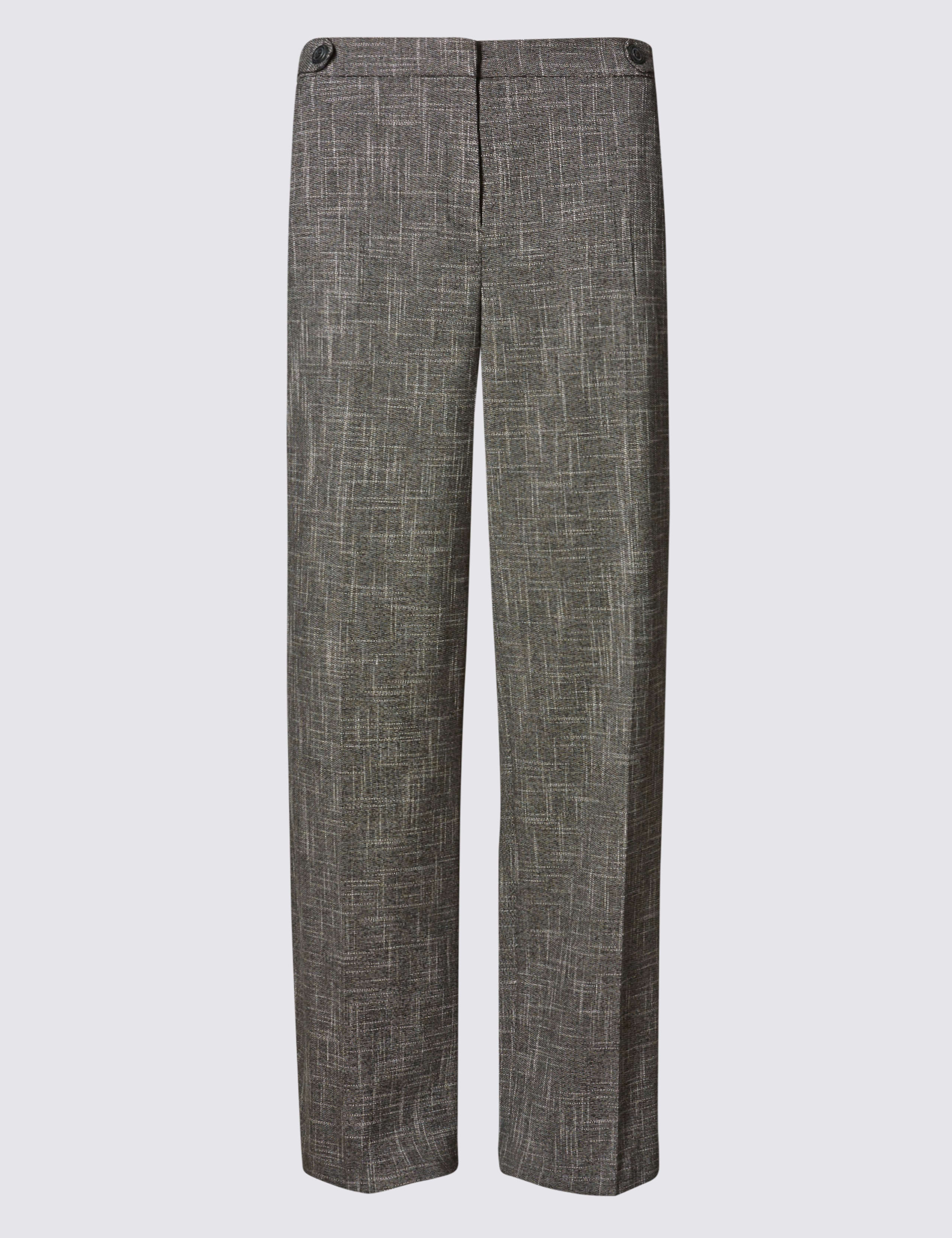 Tweed Wide Leg Trousers 2 of 2