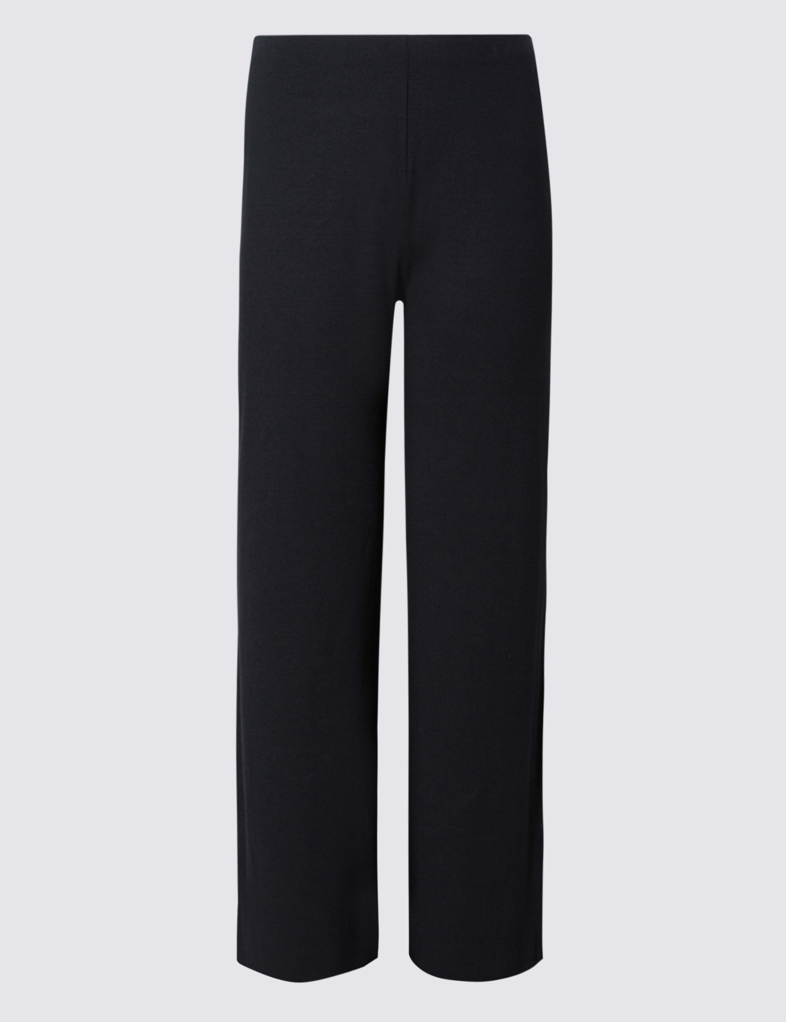 Jersey Wide Leg Trousers 2 of 3