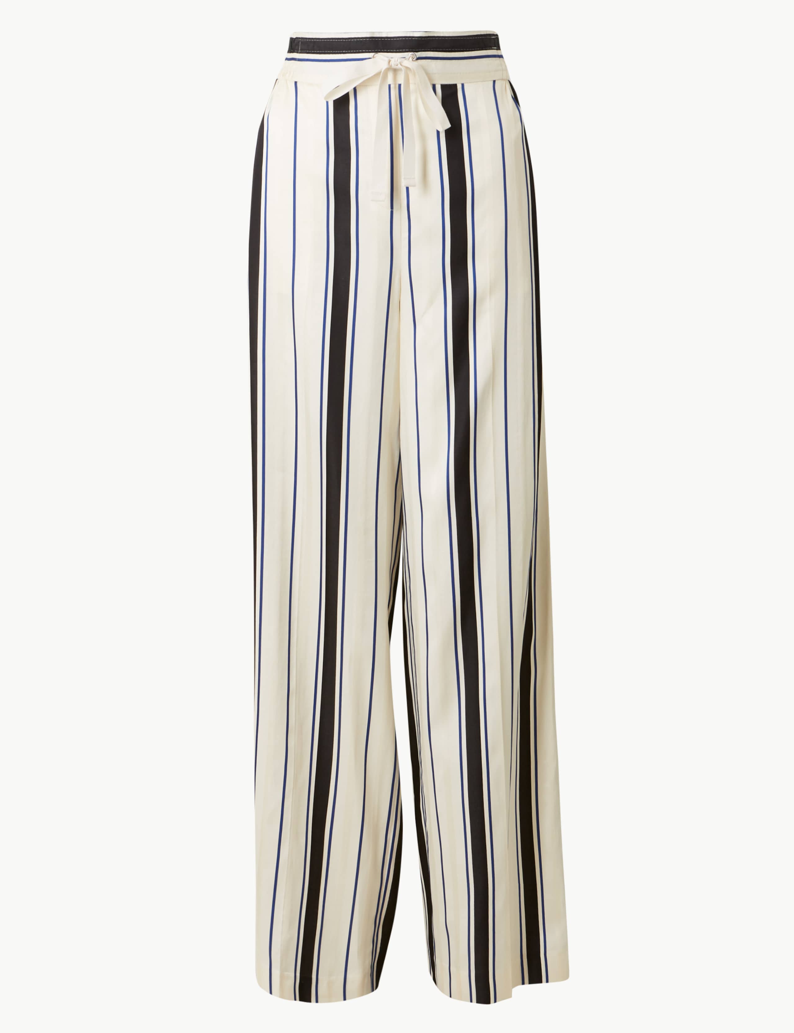 Striped Wide Leg Trousers 2 of 6
