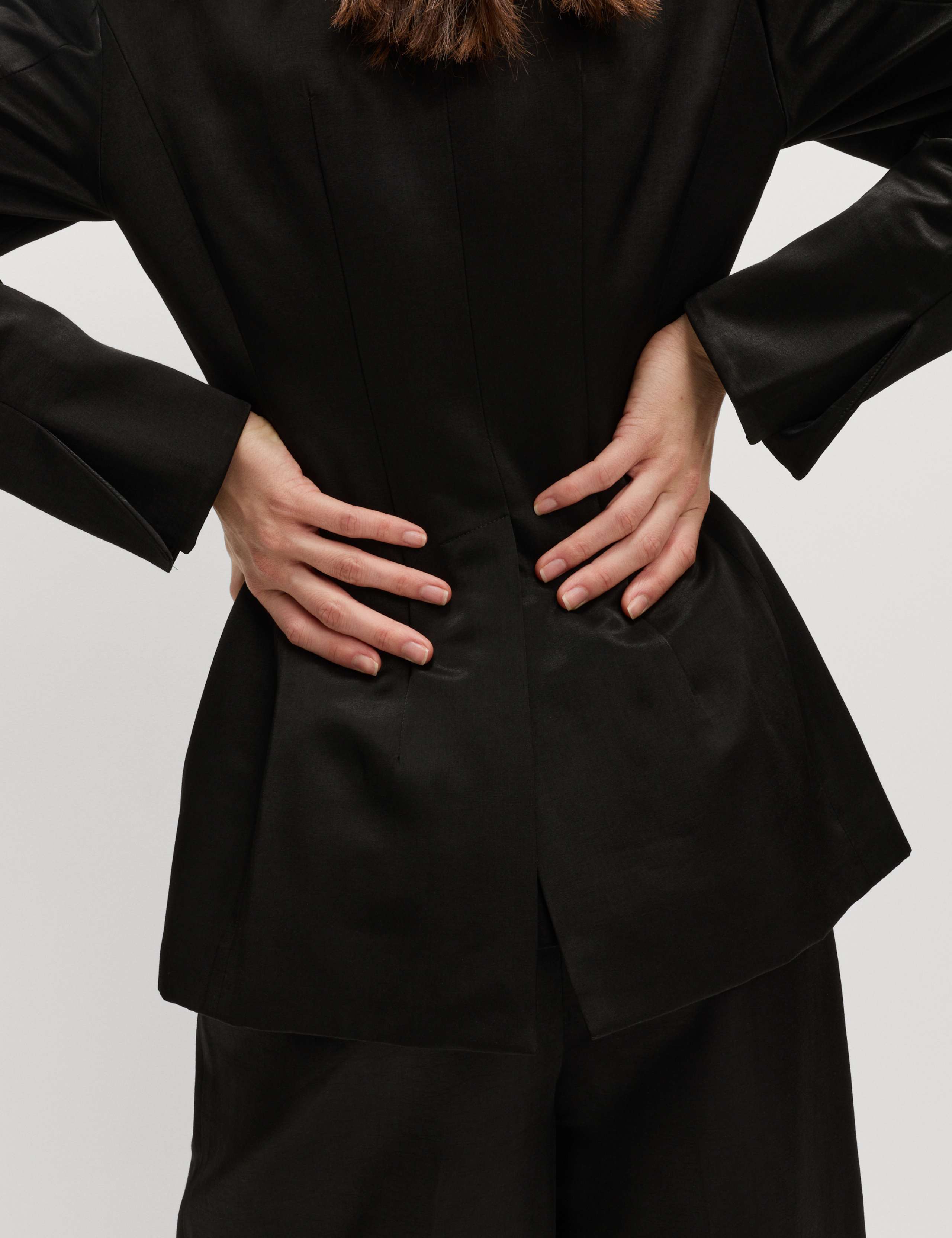 Satin Waisted Blazer 7 of 7