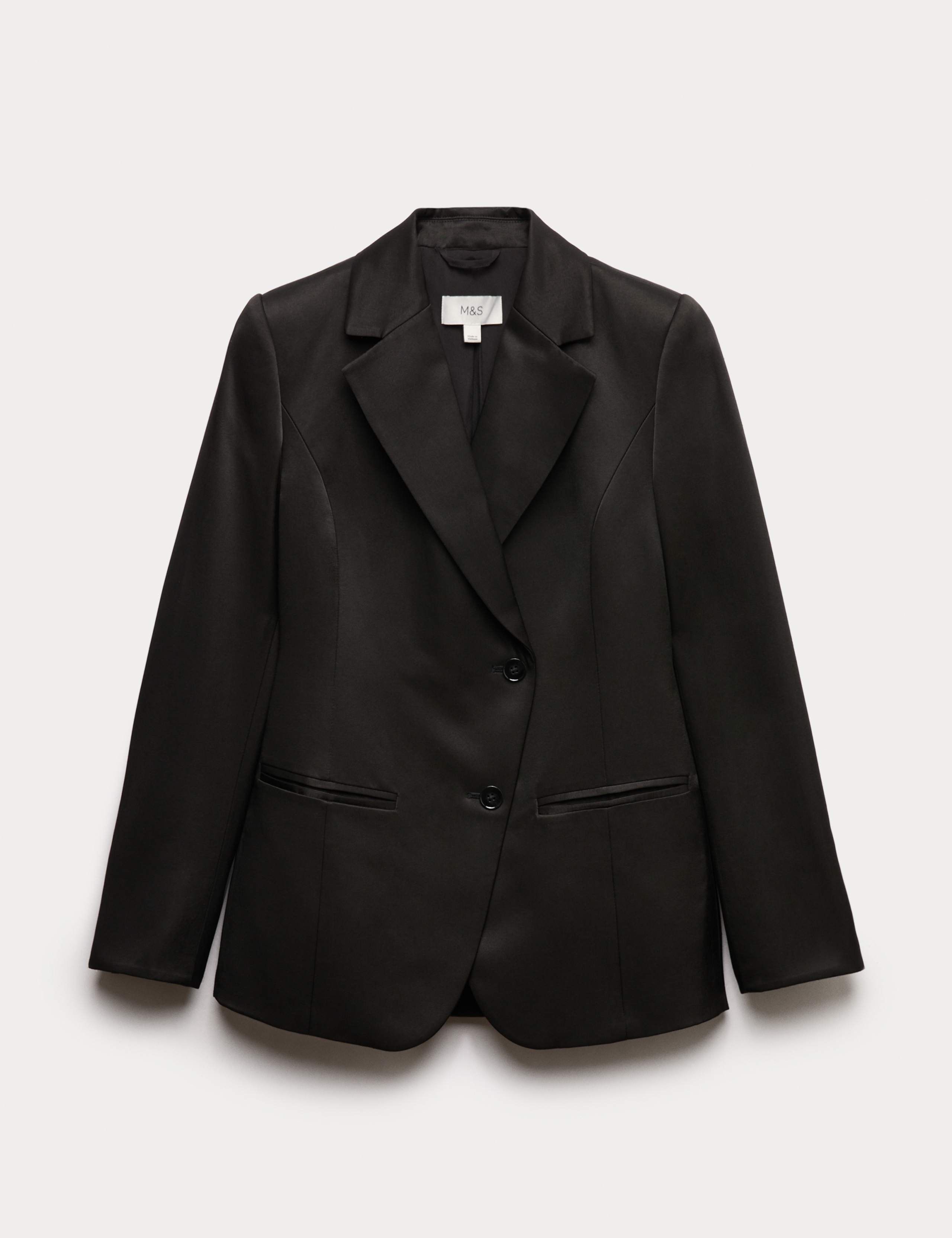Satin Waisted Blazer 2 of 7