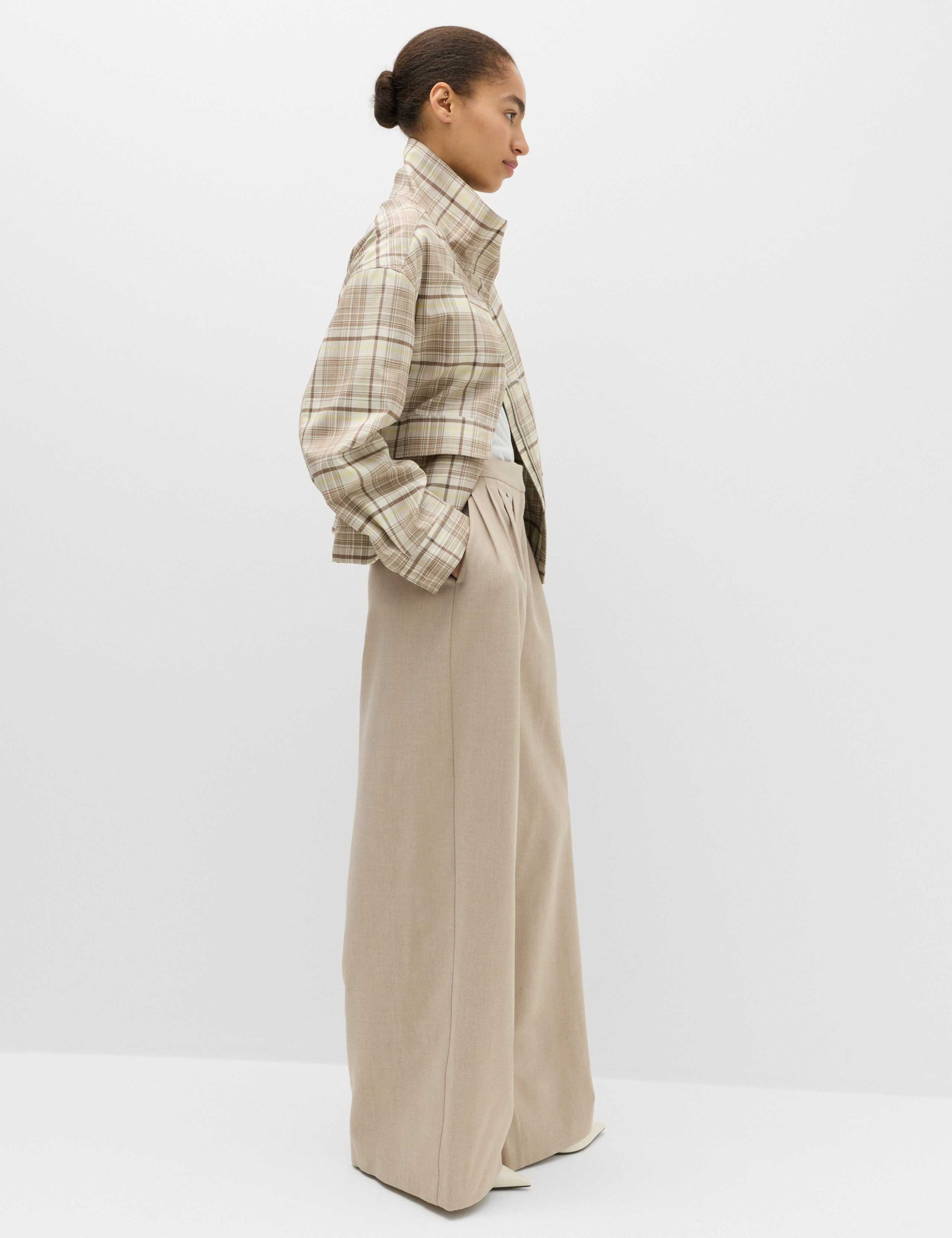 Multi Pleat Wide Leg Trousers 7 of 7