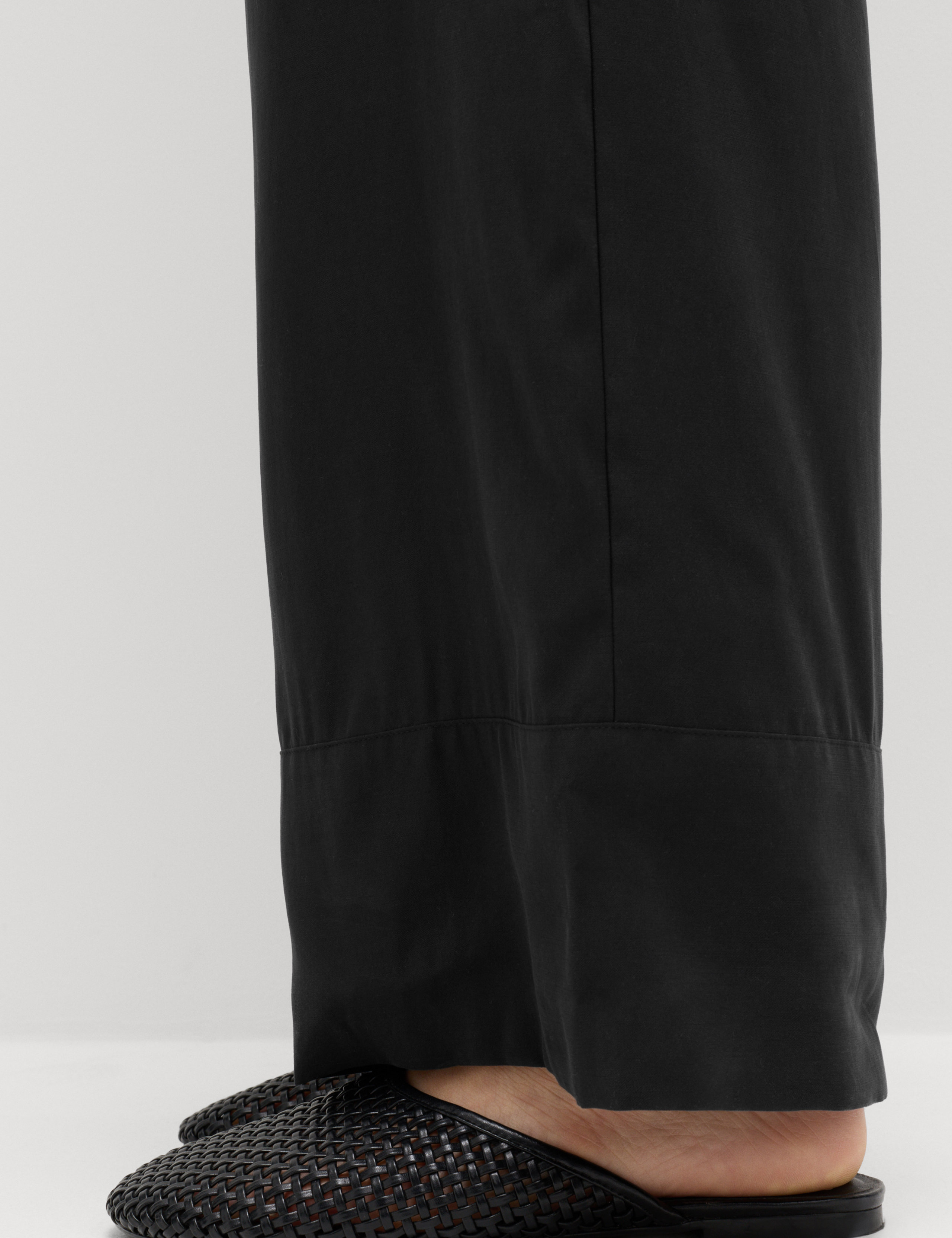 Modal Rich Wide Leg Trousers 6 of 7