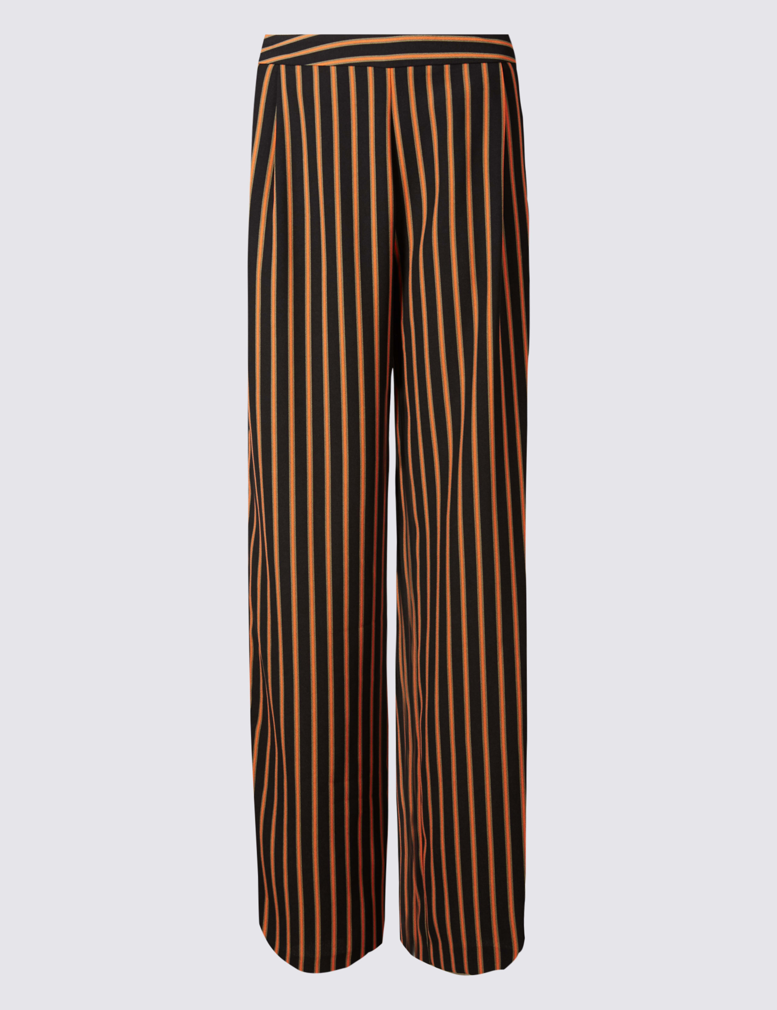High Waist Striped Wide Leg Trousers 2 of 6