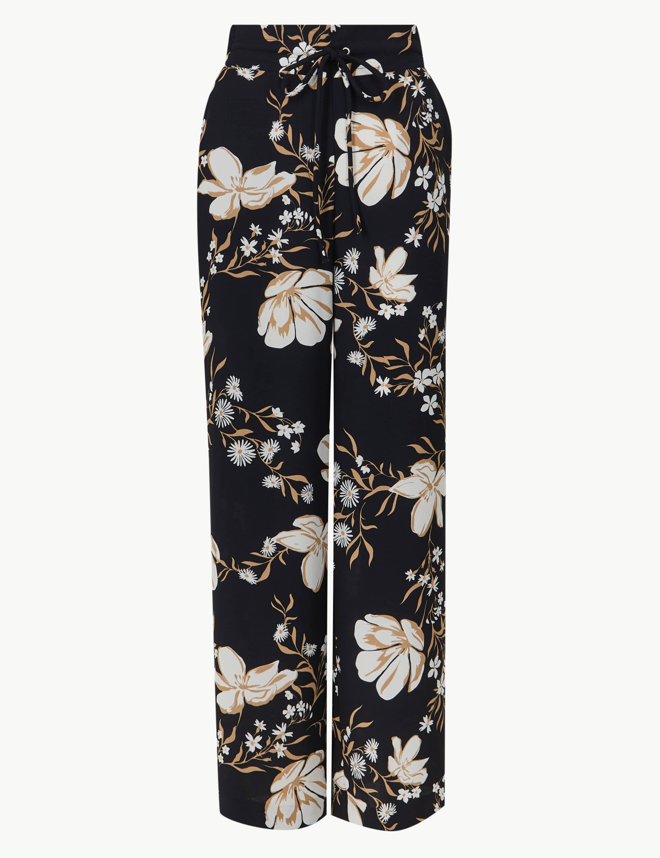 Floral Print Wide Leg Trousers 2 of 5