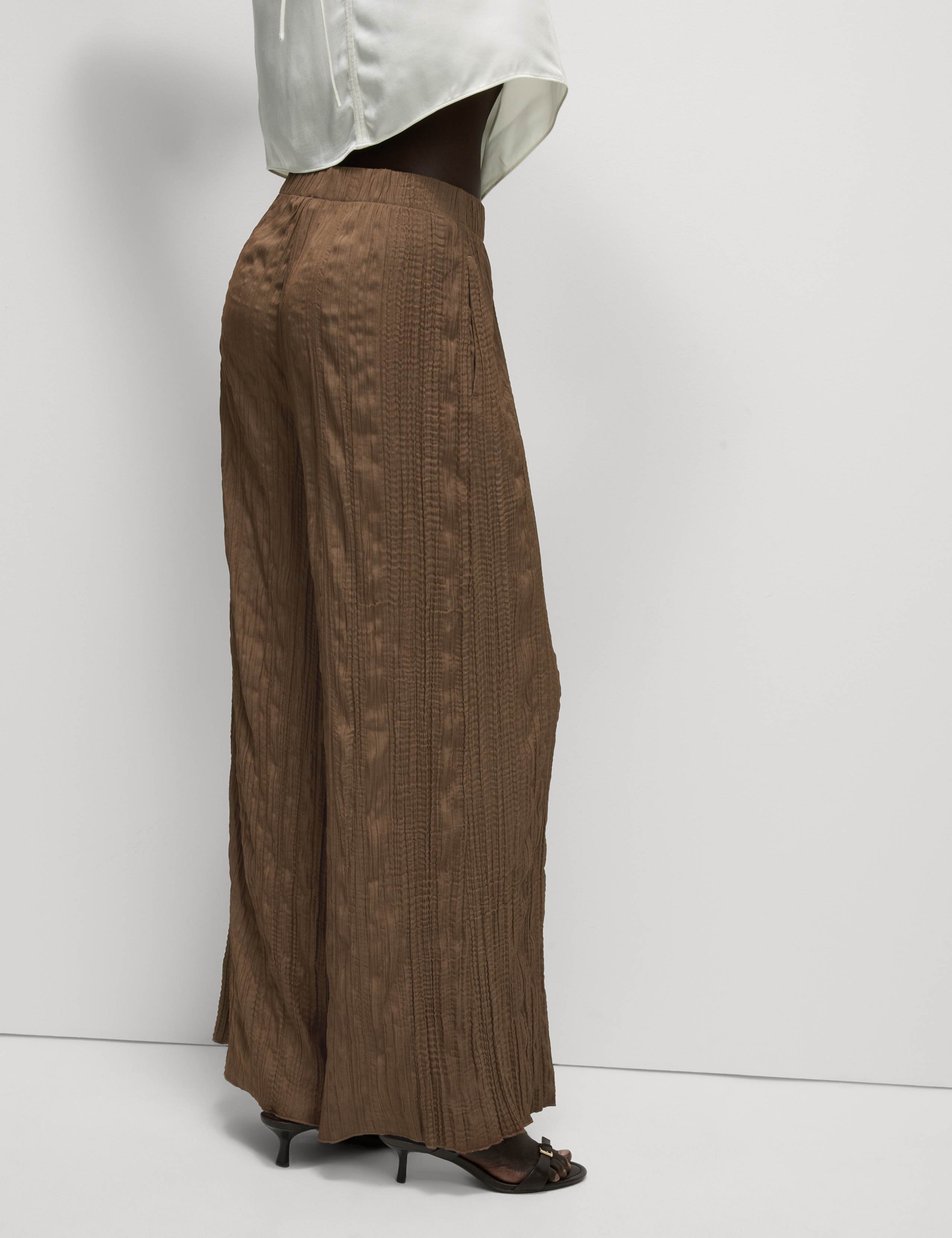 Plisse Wide Leg Trousers 5 of 5