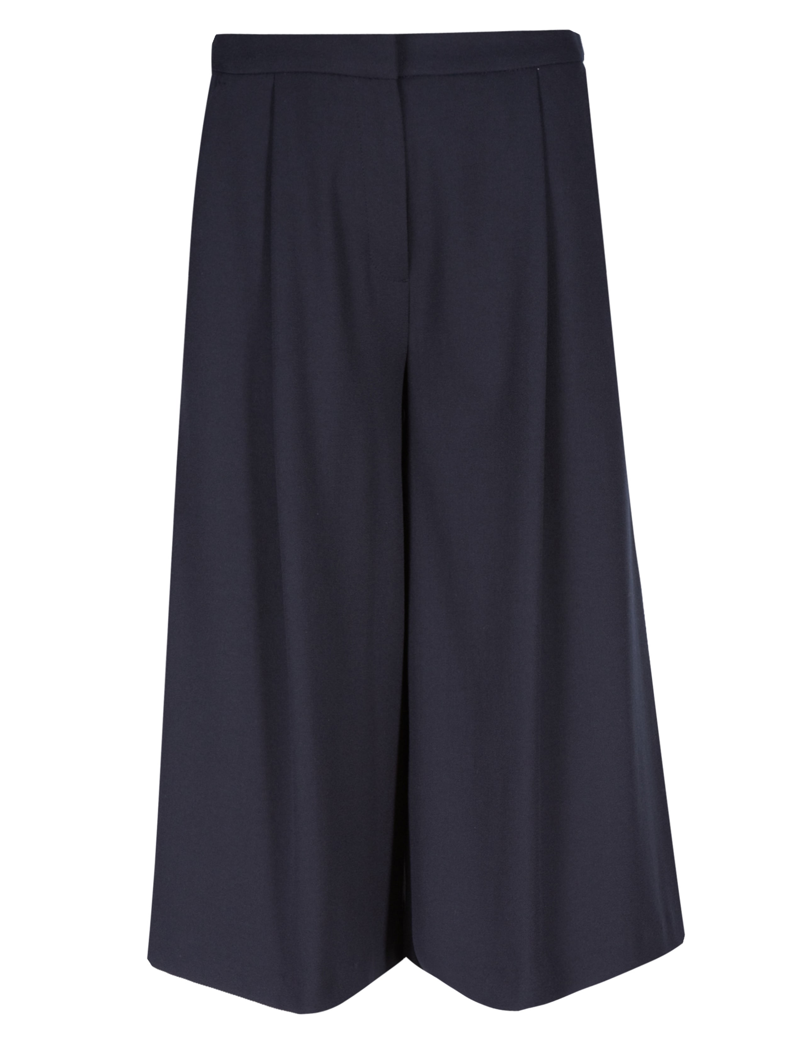 Pleated Front Wide Leg Culottes 3 of 6