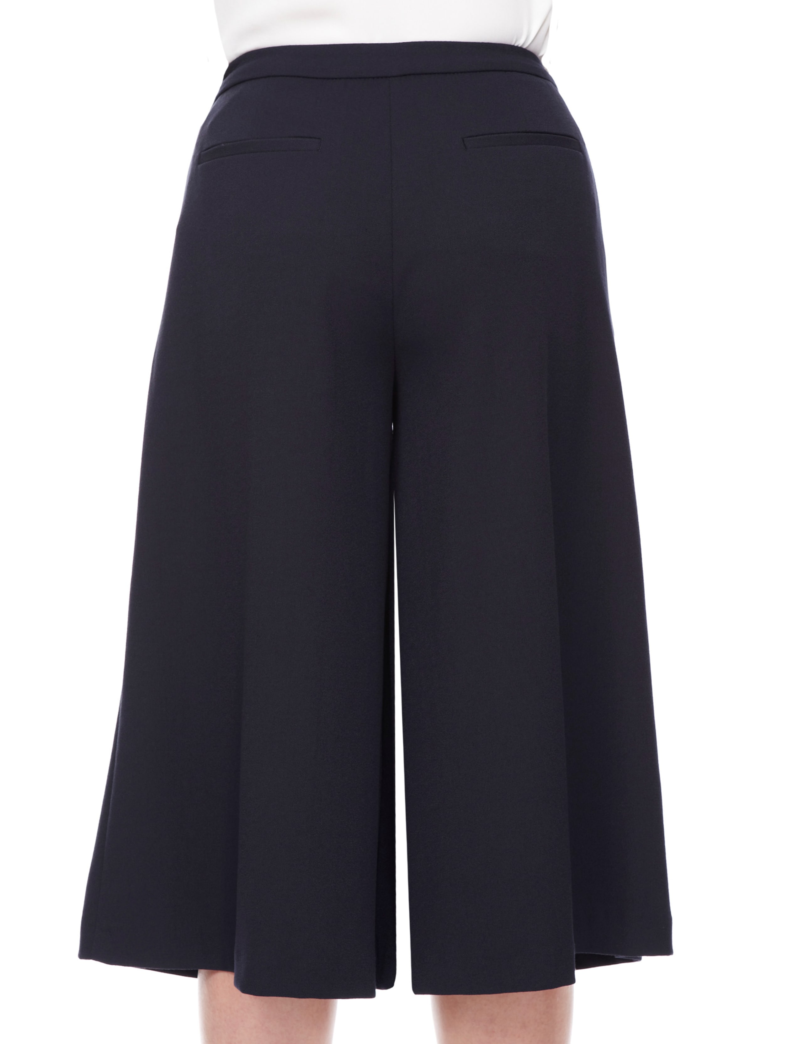 Pleated Front Wide Leg Culottes 5 of 6