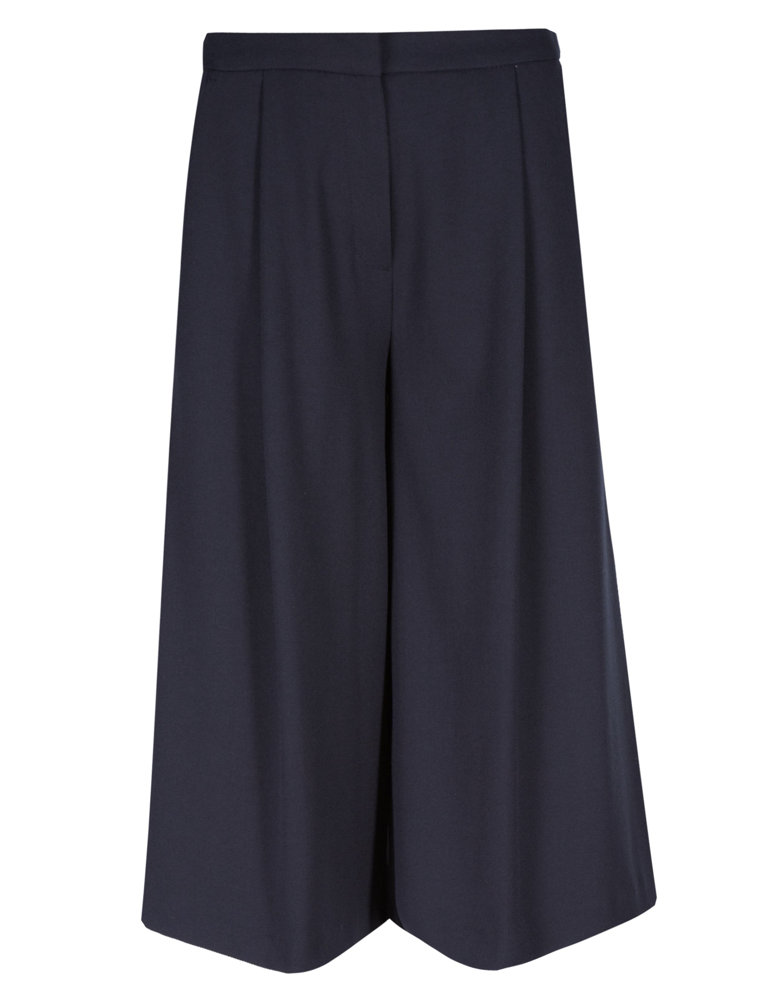 Pleated Front Wide Leg Culottes 2 of 6