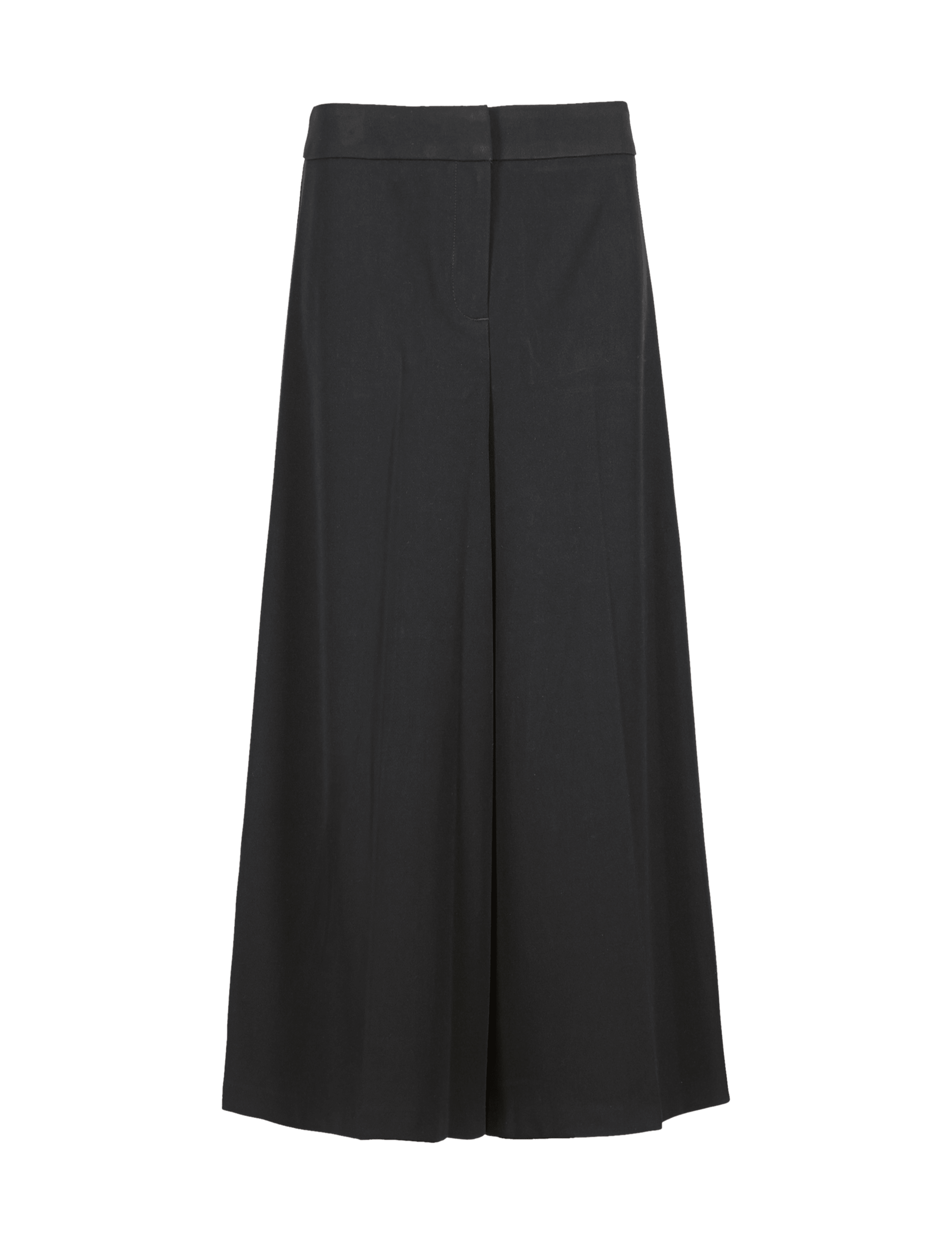 Front Zipped Wide Leg Culottes 2 of 4