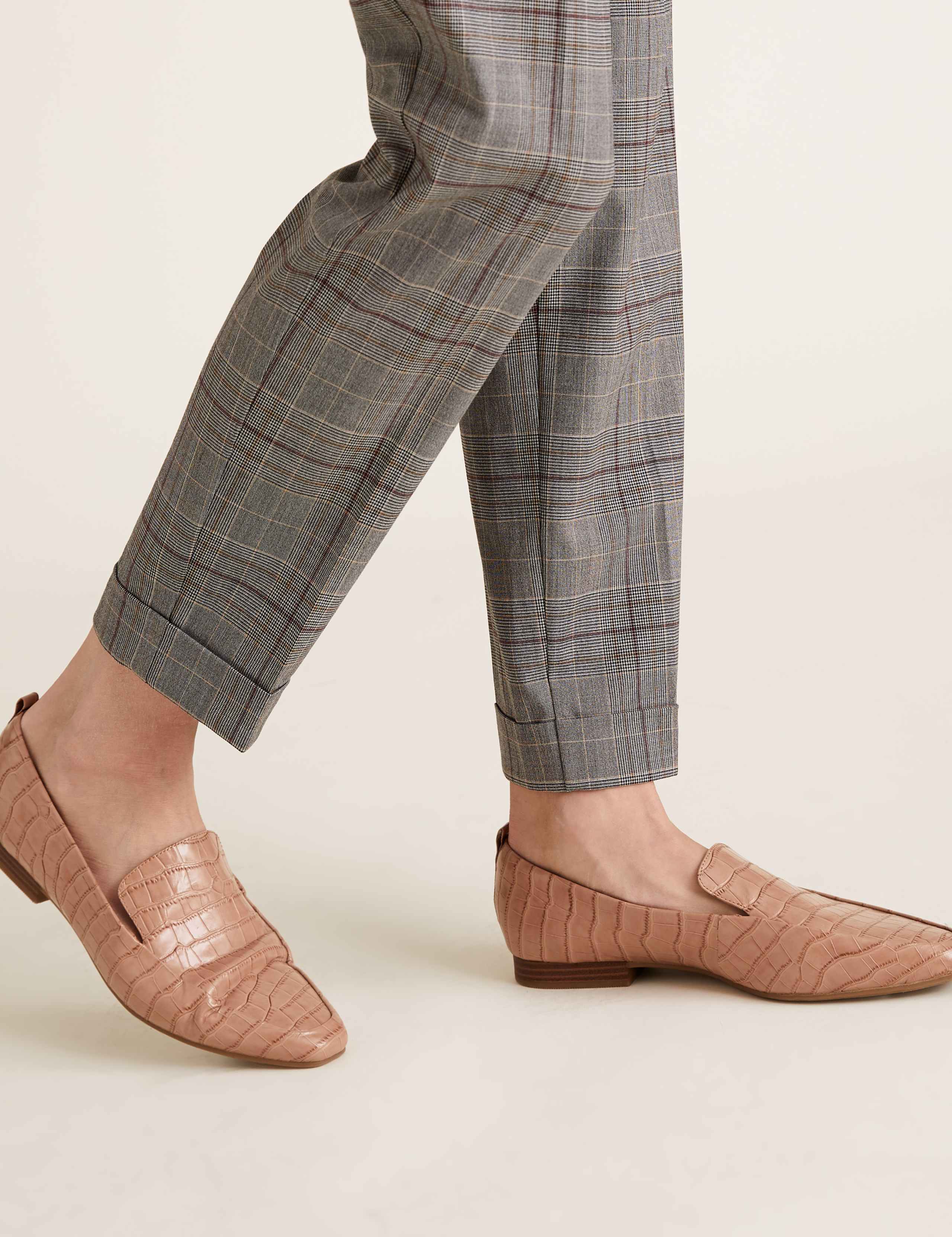 Checked Drawstring Tapered Trousers 5 of 5