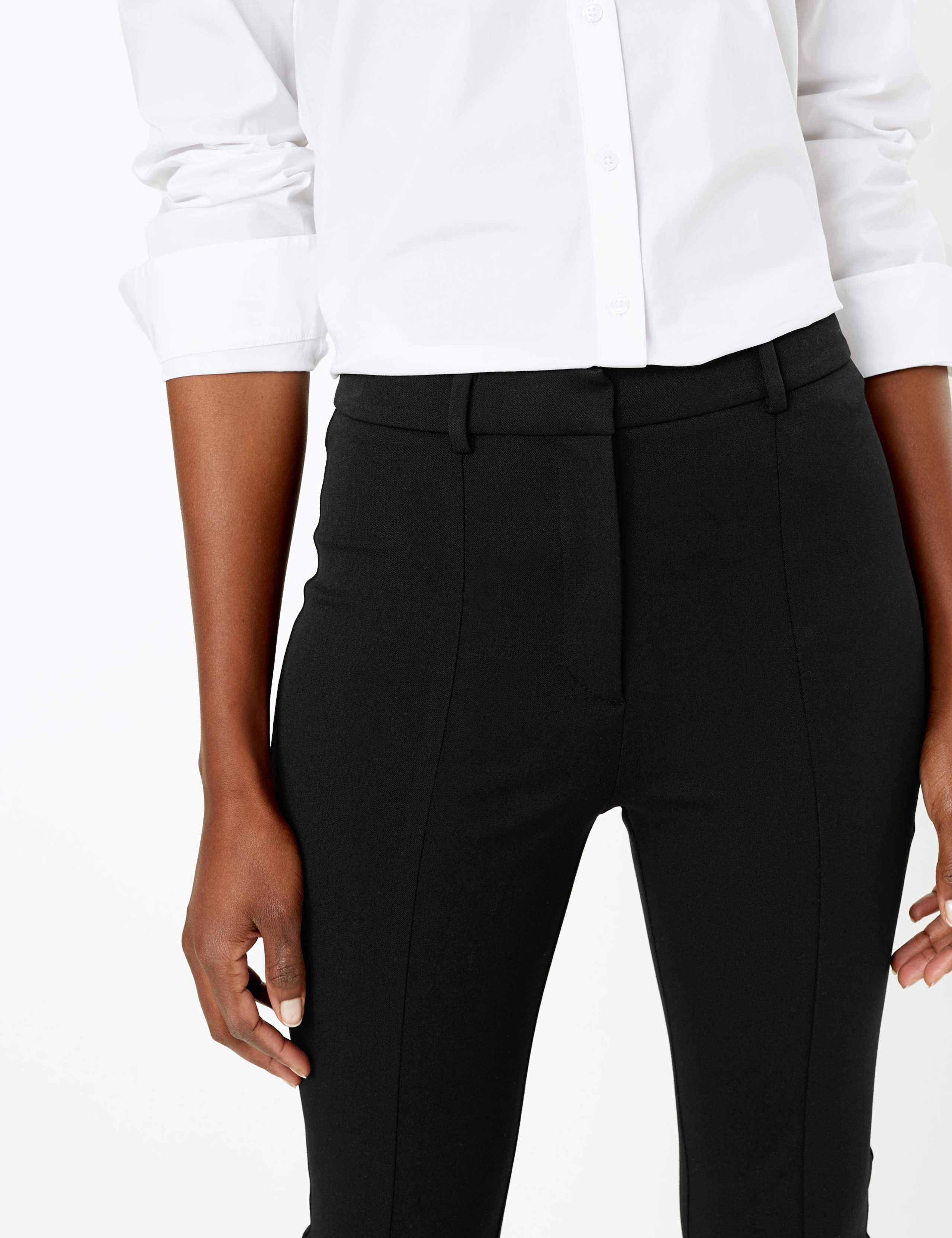 Skinny Split Front Trousers 4 of 5