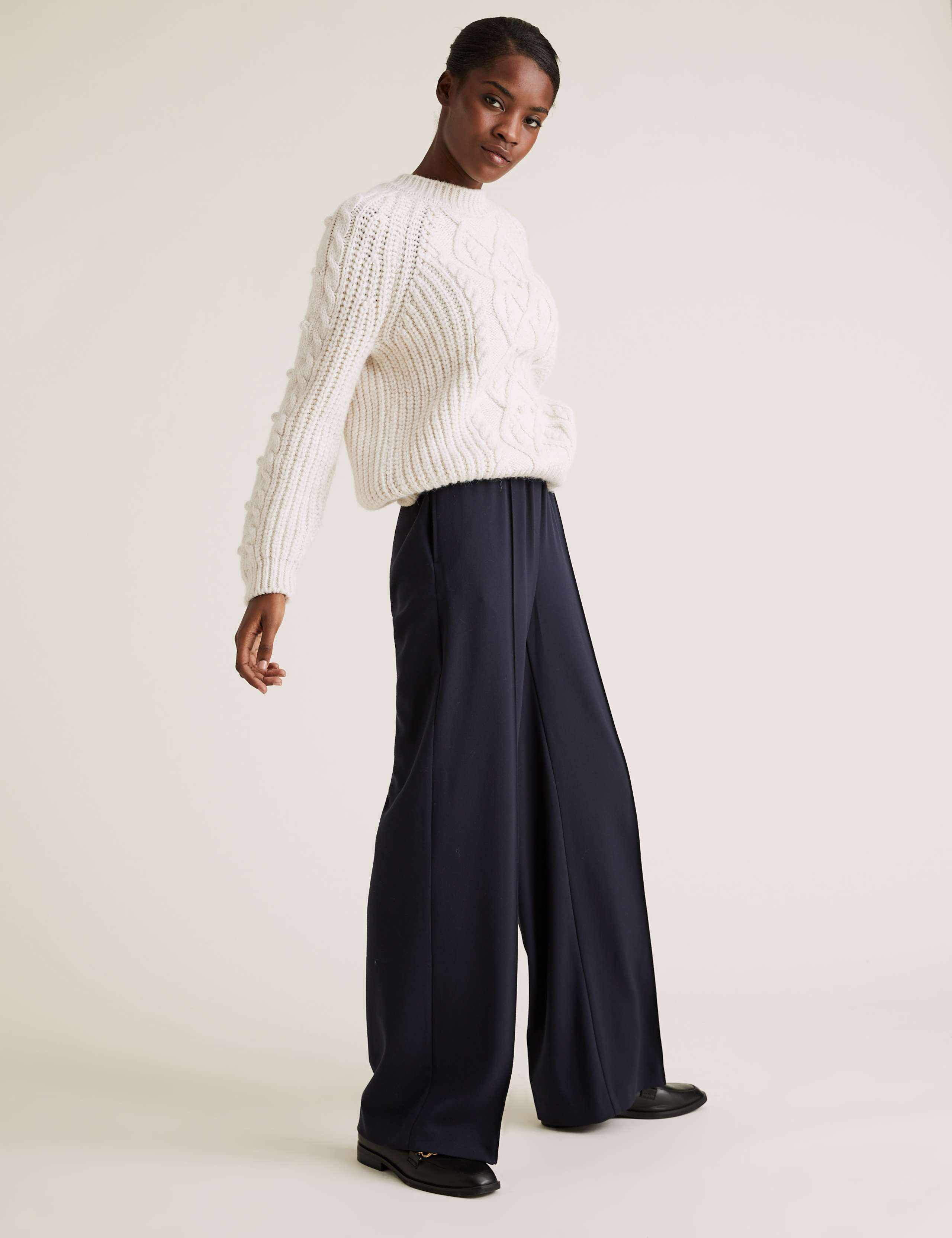 Wide Leg Trousers 1 of 4