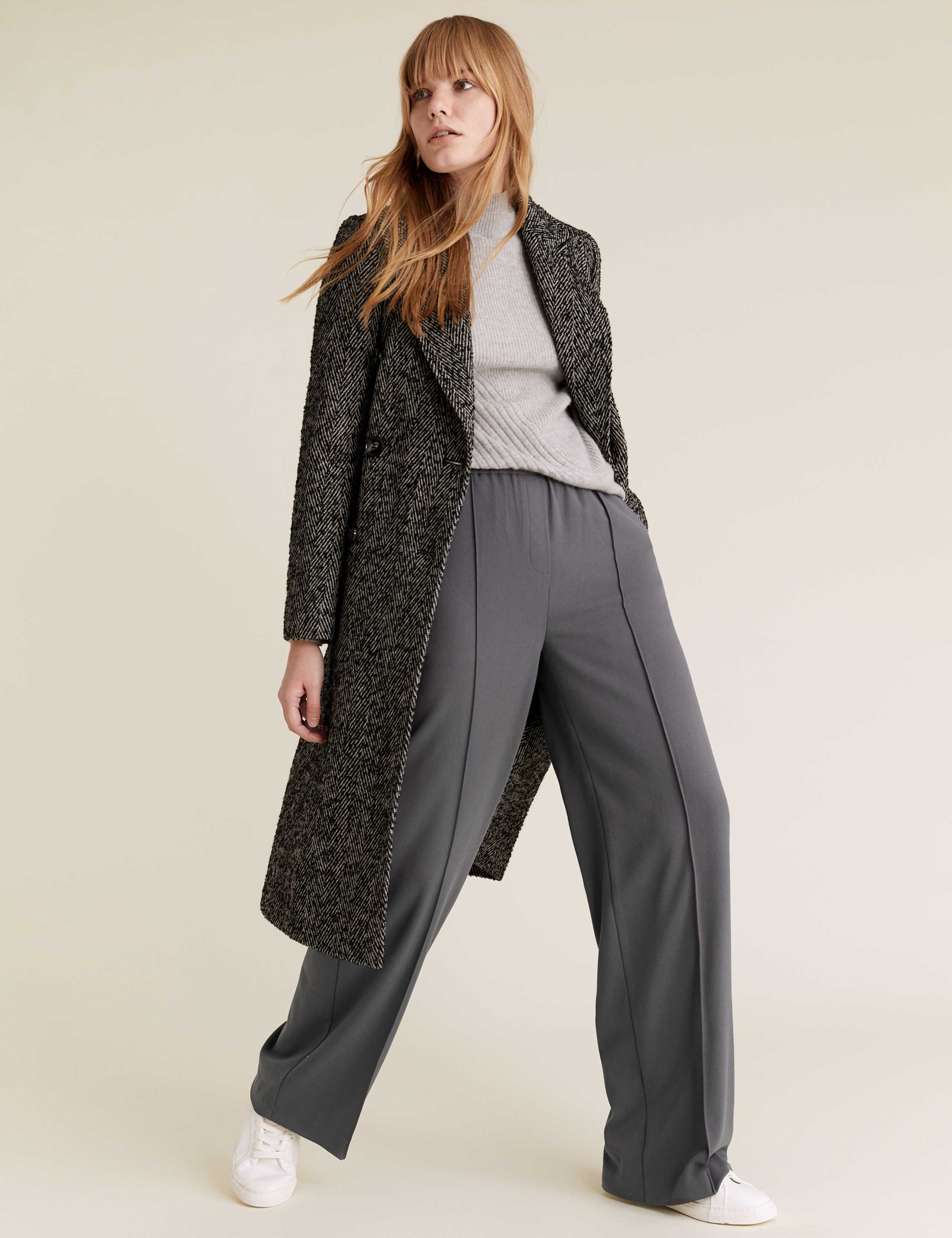 Wide Leg Trousers 1 of 2