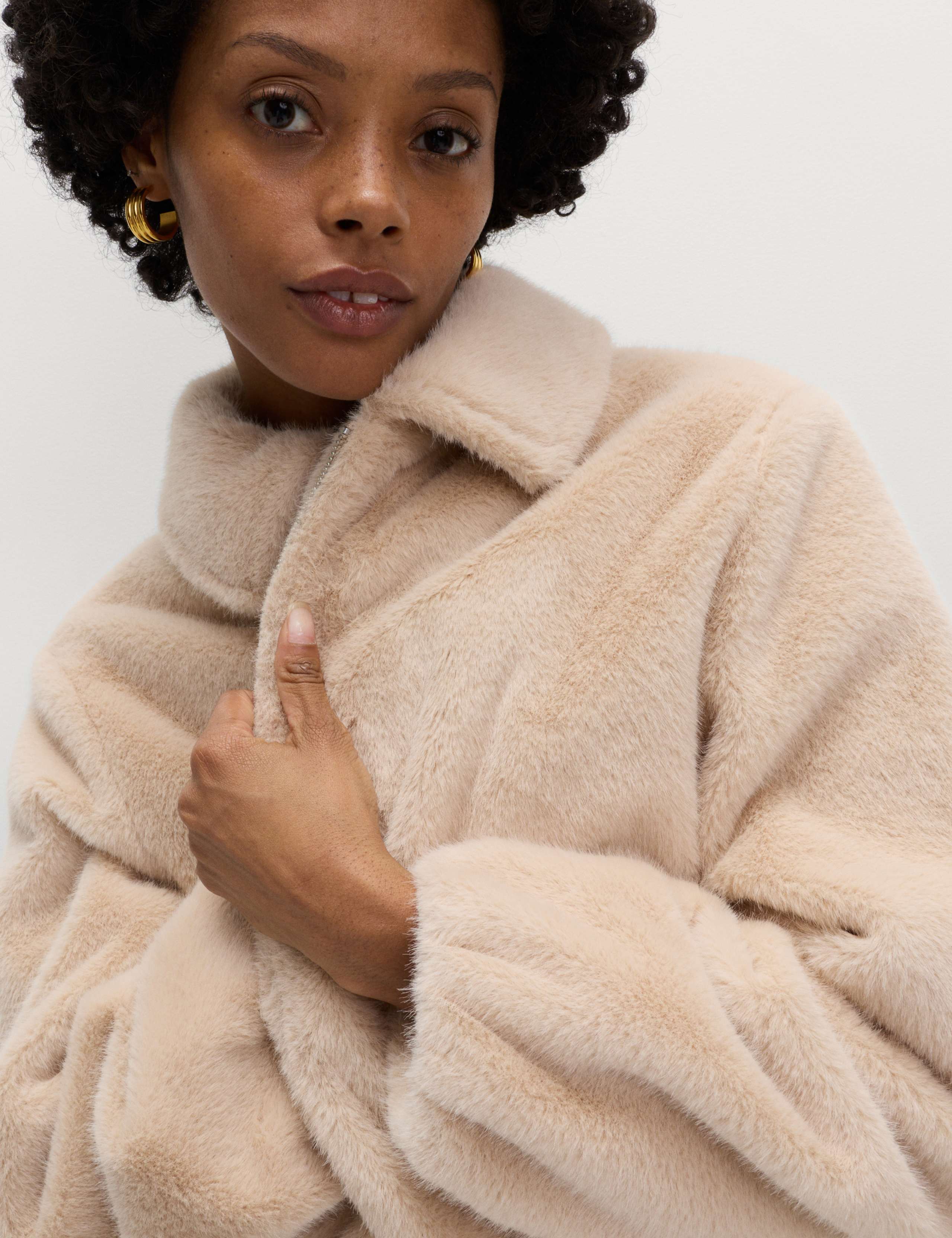 Faux Fur Collared Jacket 5 of 6