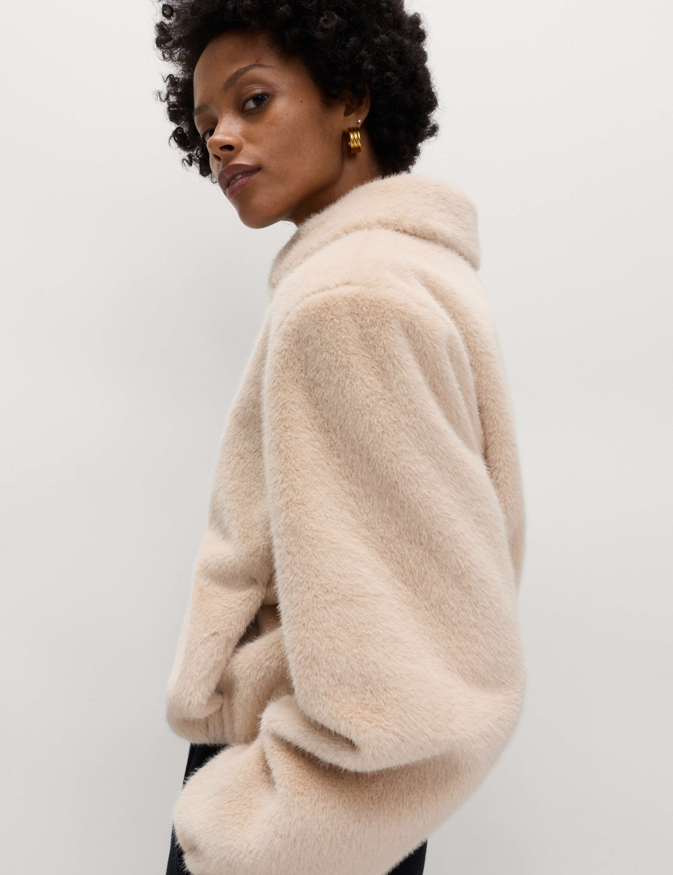 Faux Fur Collared Jacket 6 of 6