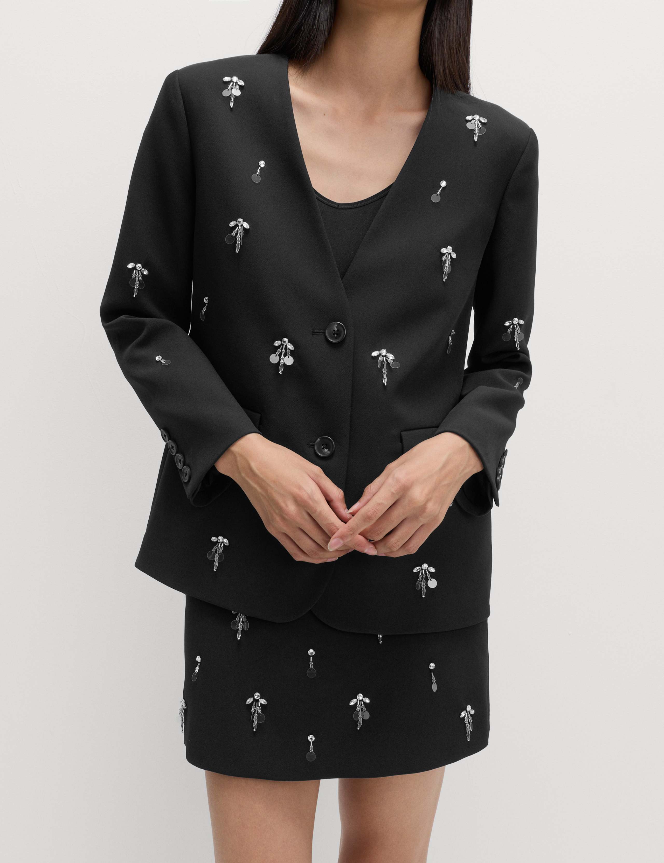 Embellished Single Breasted Blazer 4 of 5