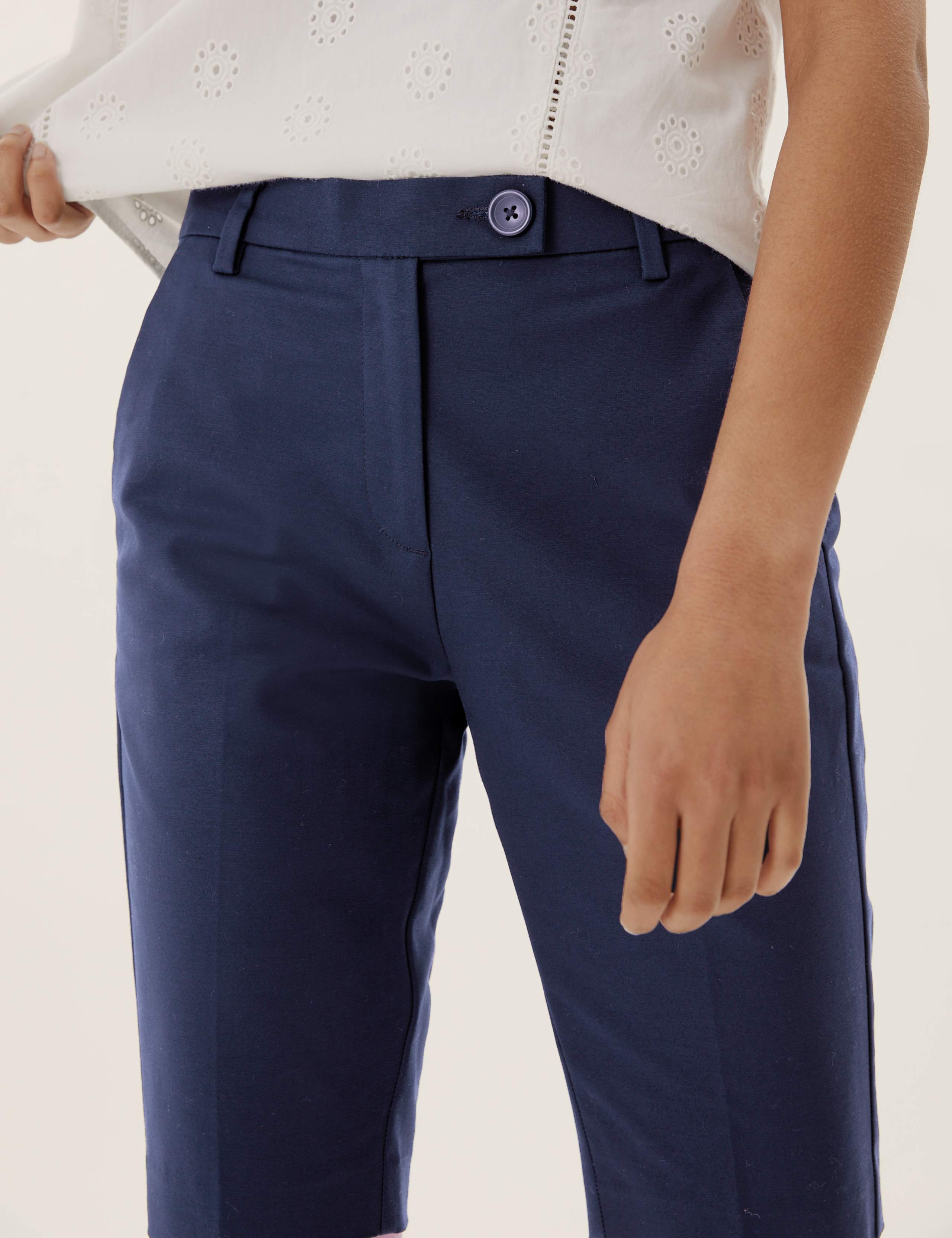 Cotton Tailored Chino Shorts 5 of 5
