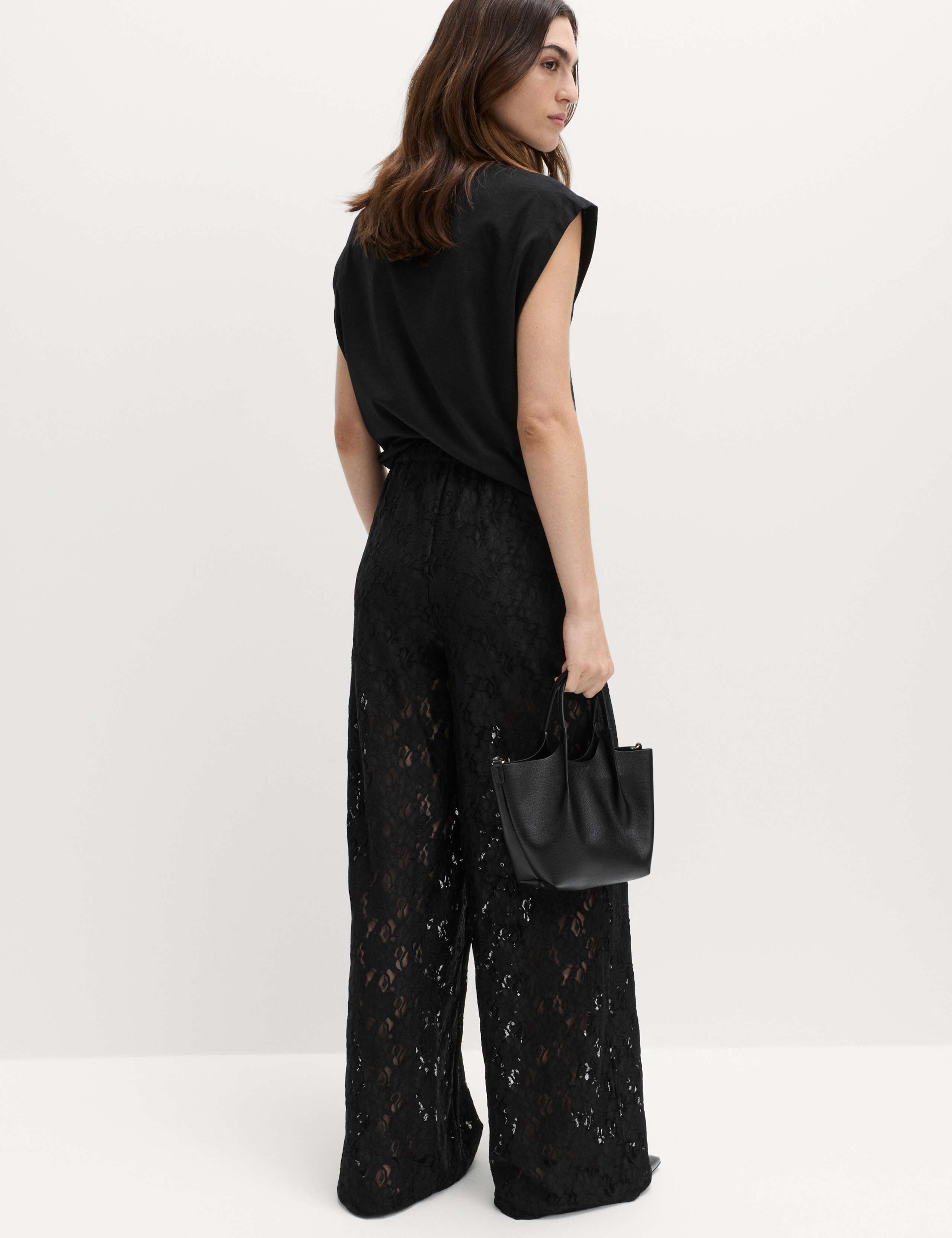 Lace Wide Leg Trousers 5 of 5