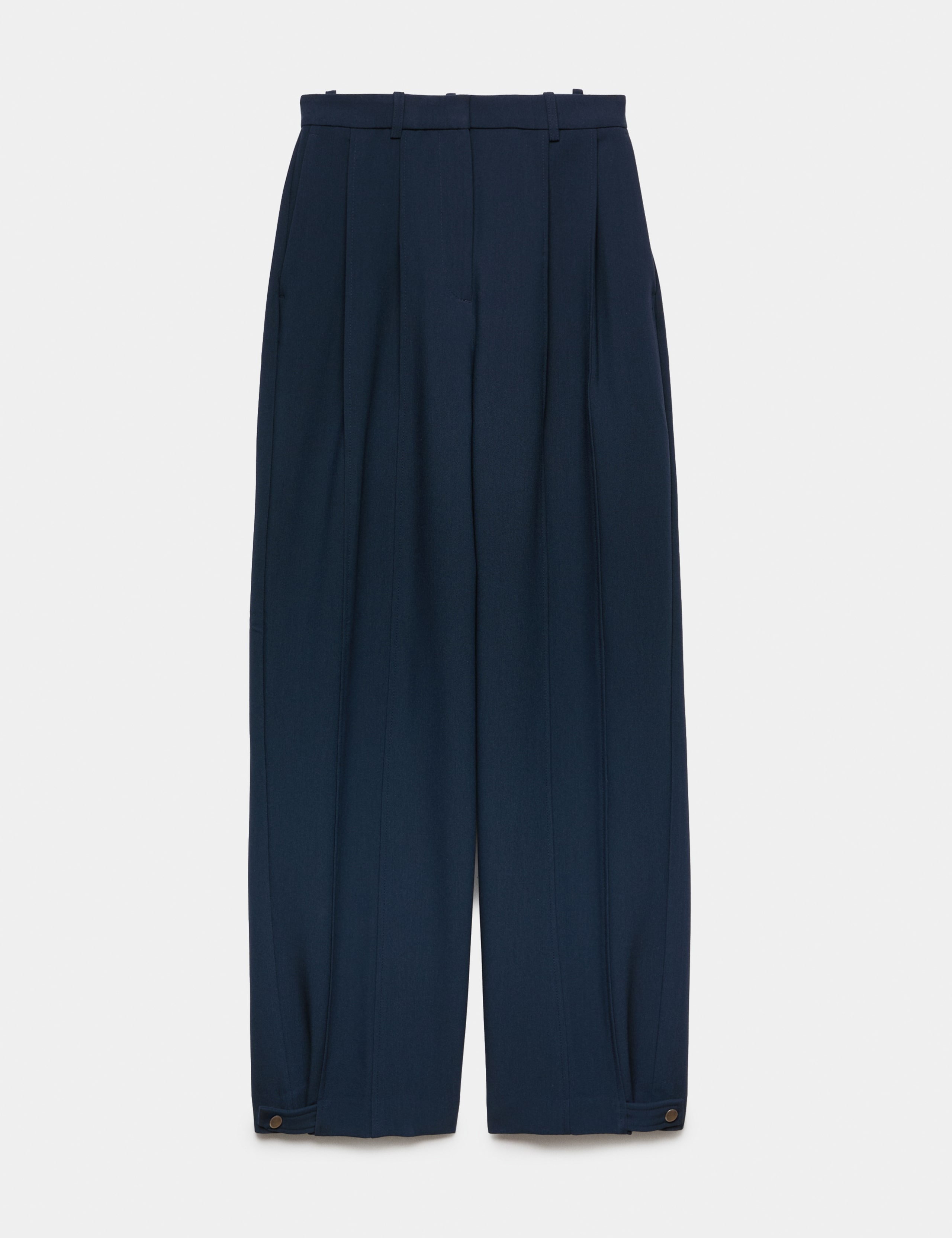 Double Pleat Cuff Detail Trousers 2 of 7