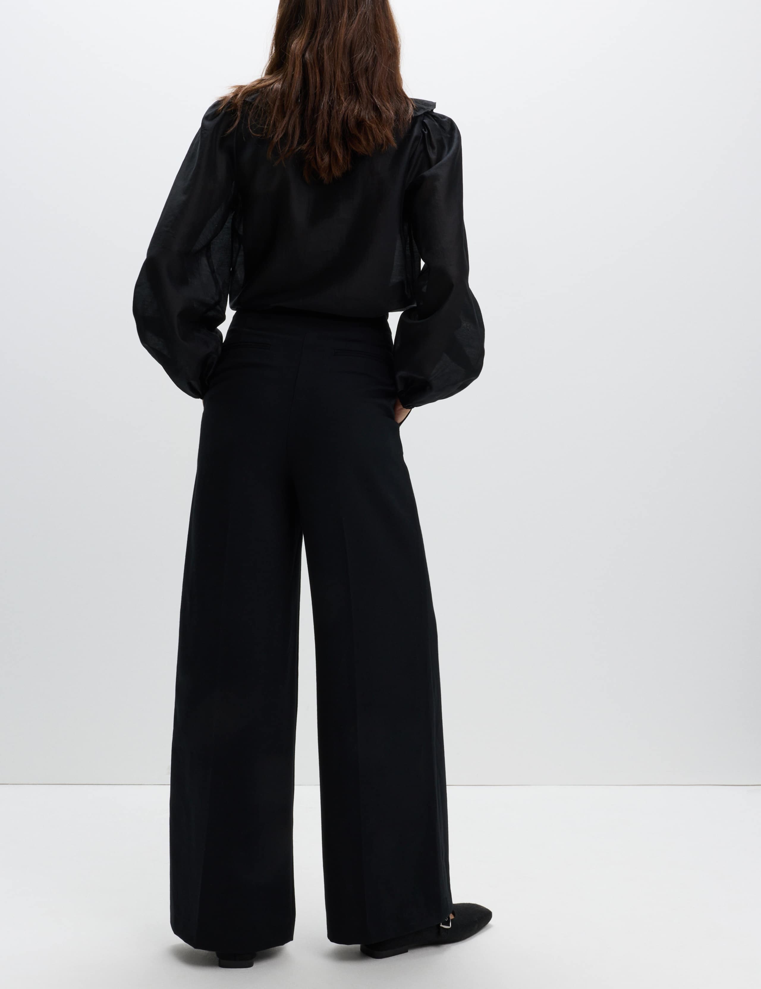 Cinched Detail Wide Leg Trousers 4 of 7