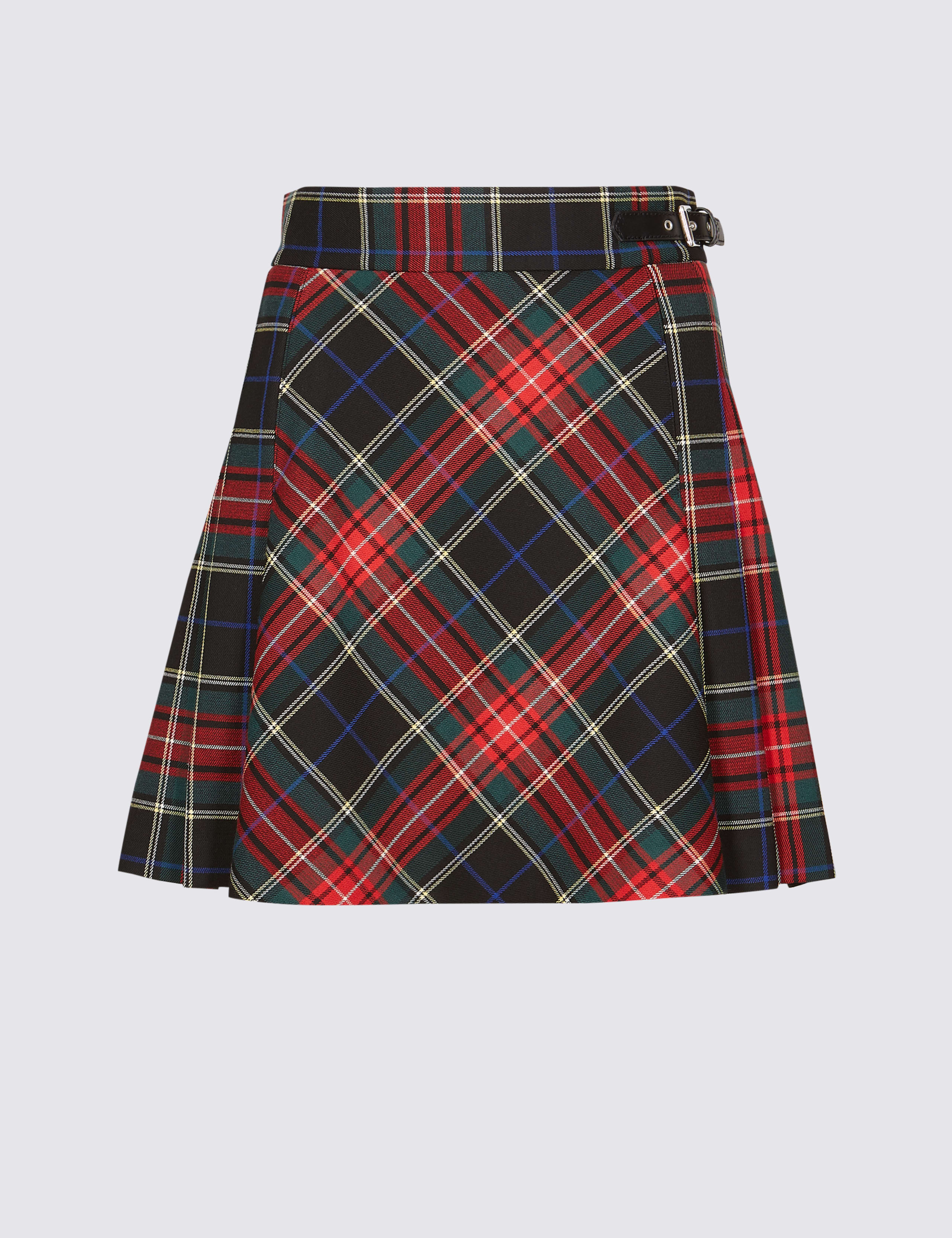 Checked Kilt Mini Skirt 2 of 5