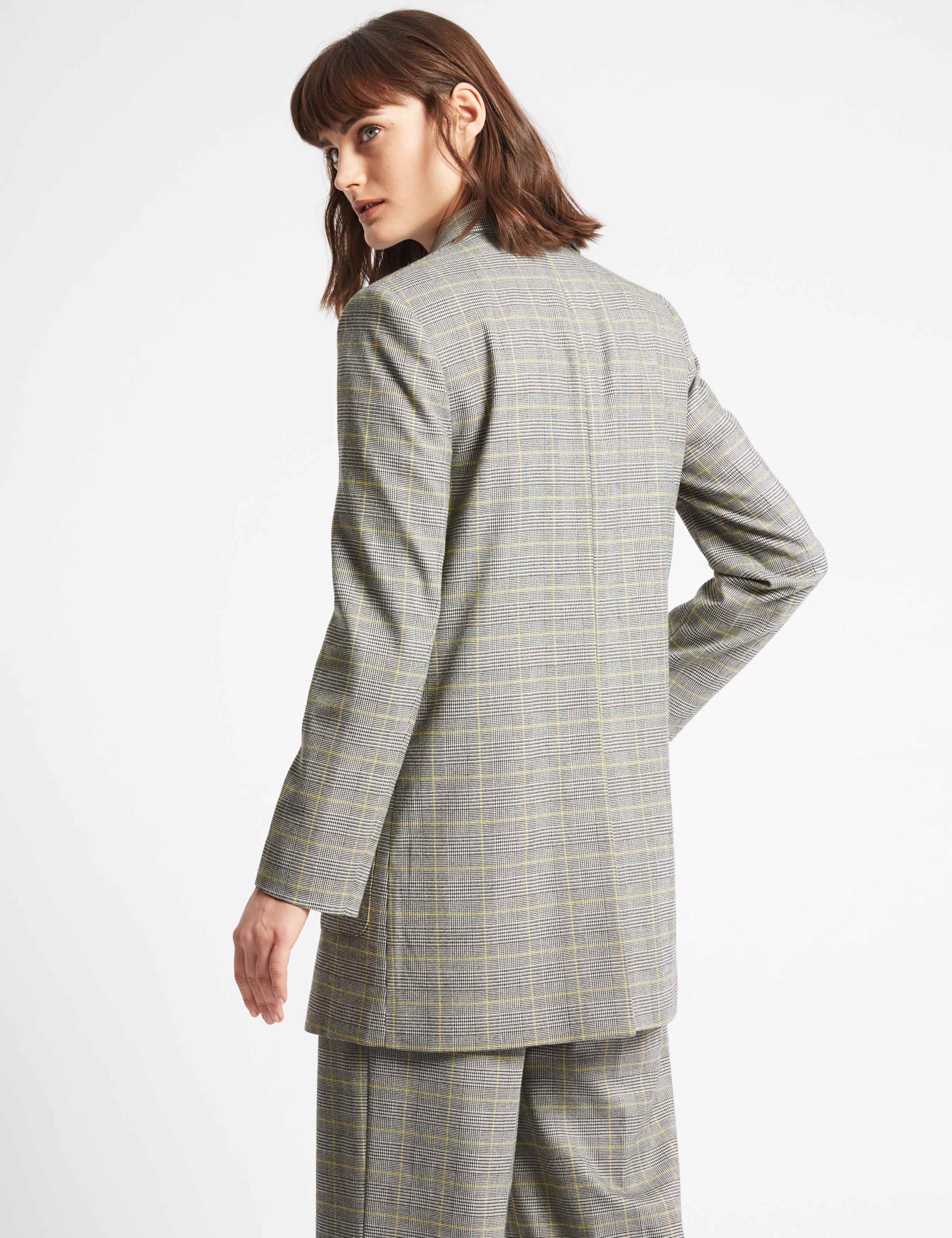 Checked Single Breasted Blazer 4 of 6
