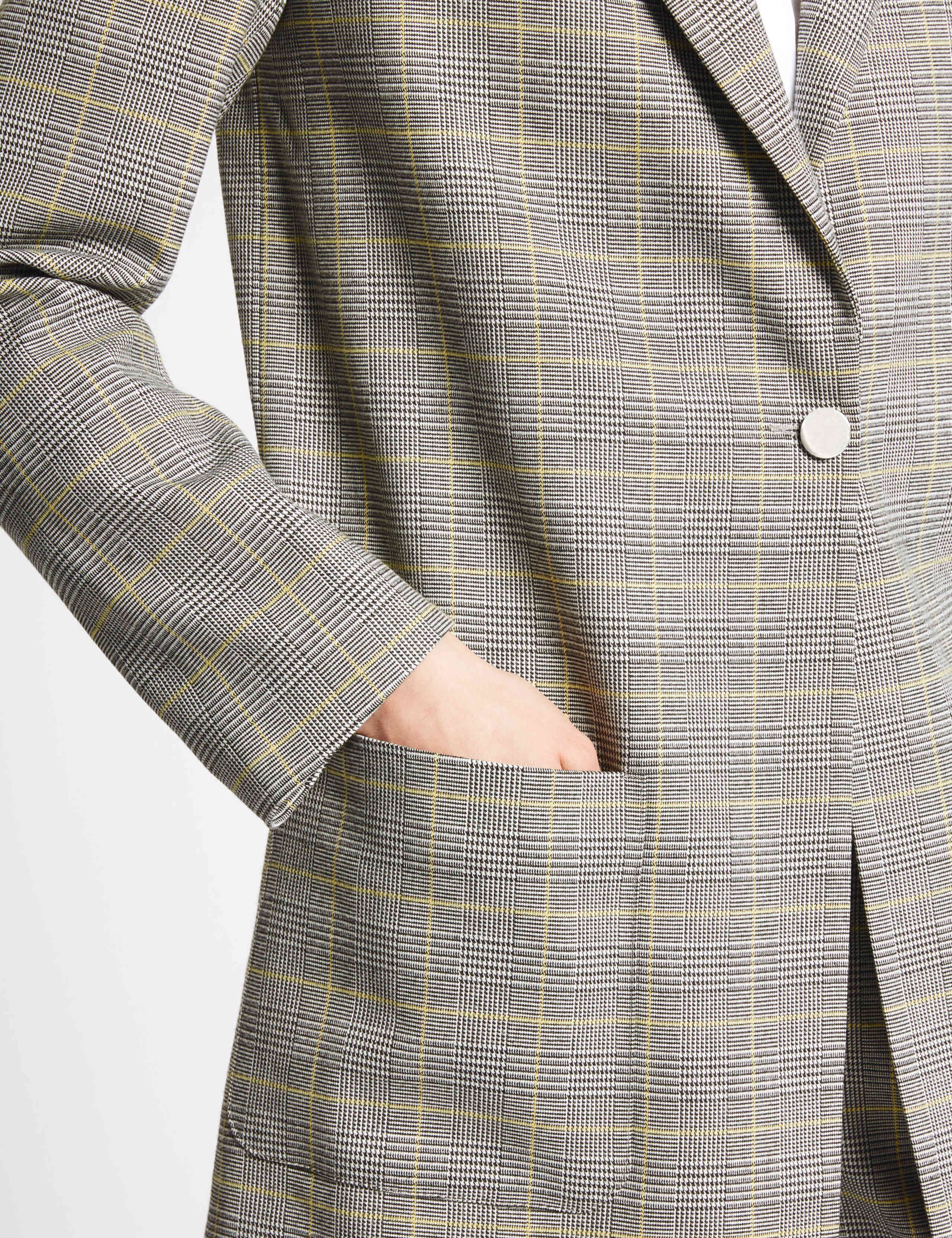 Checked Single Breasted Blazer 5 of 6