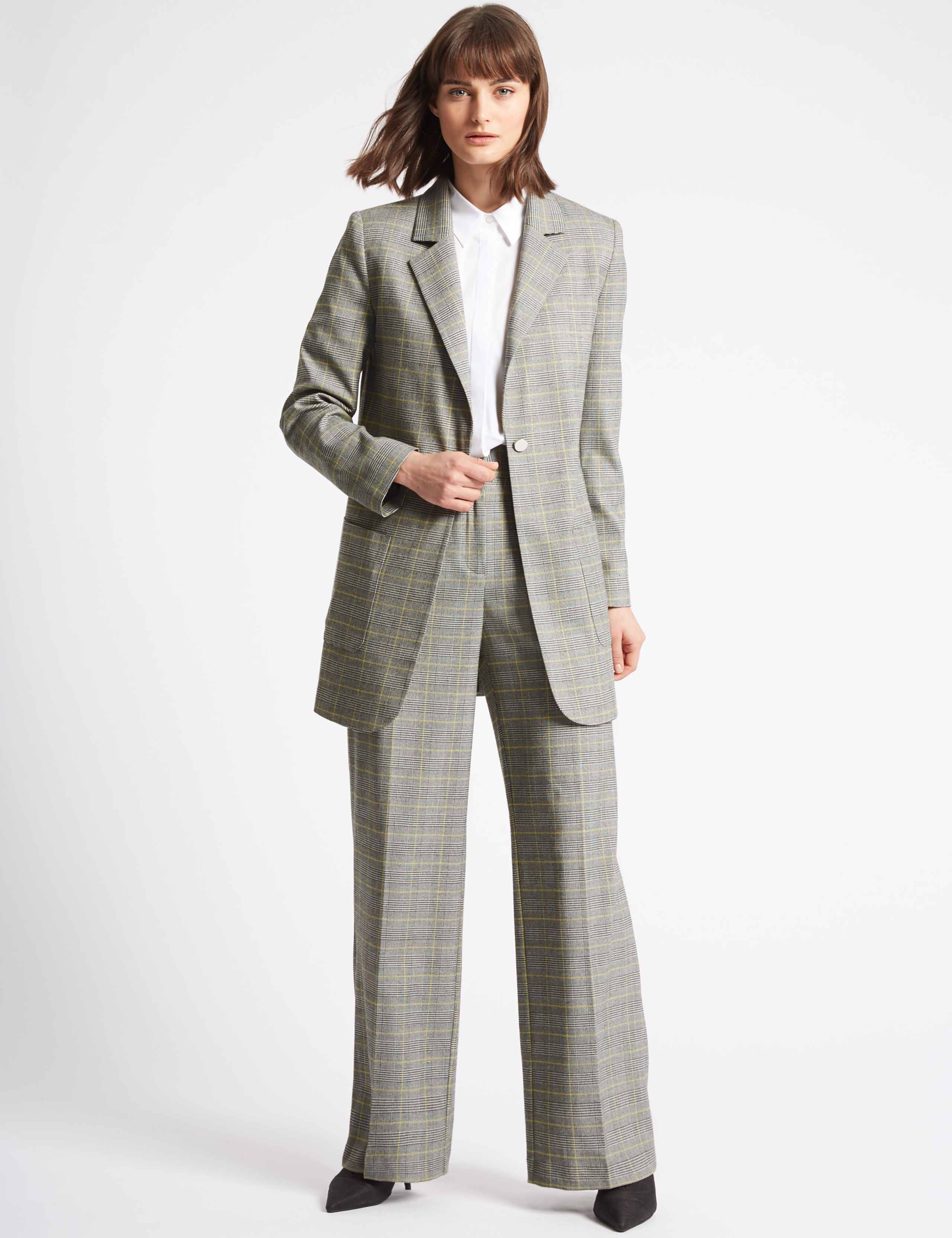 Checked Single Breasted Blazer 6 of 6