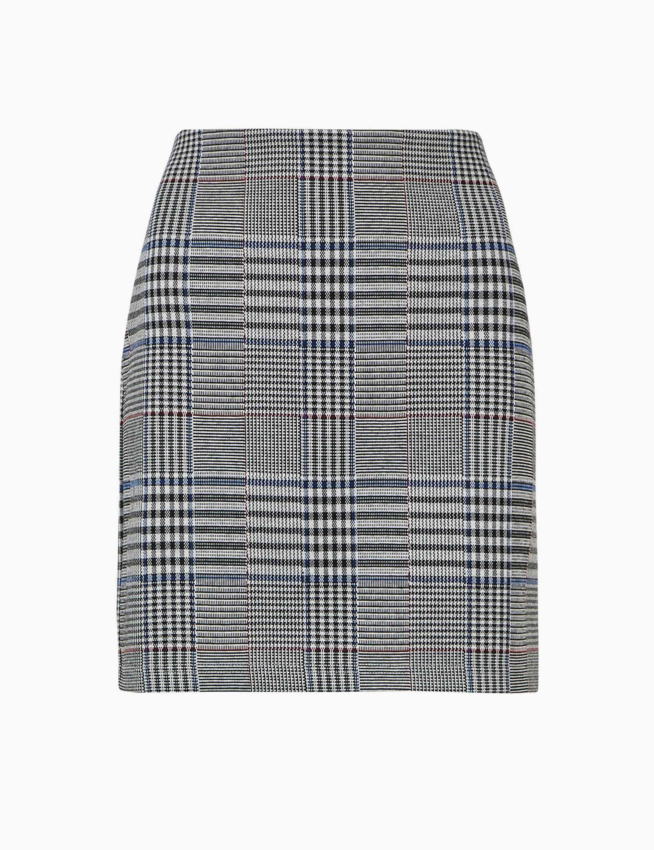 Checked A-Line Mini Skirt 2 of 5