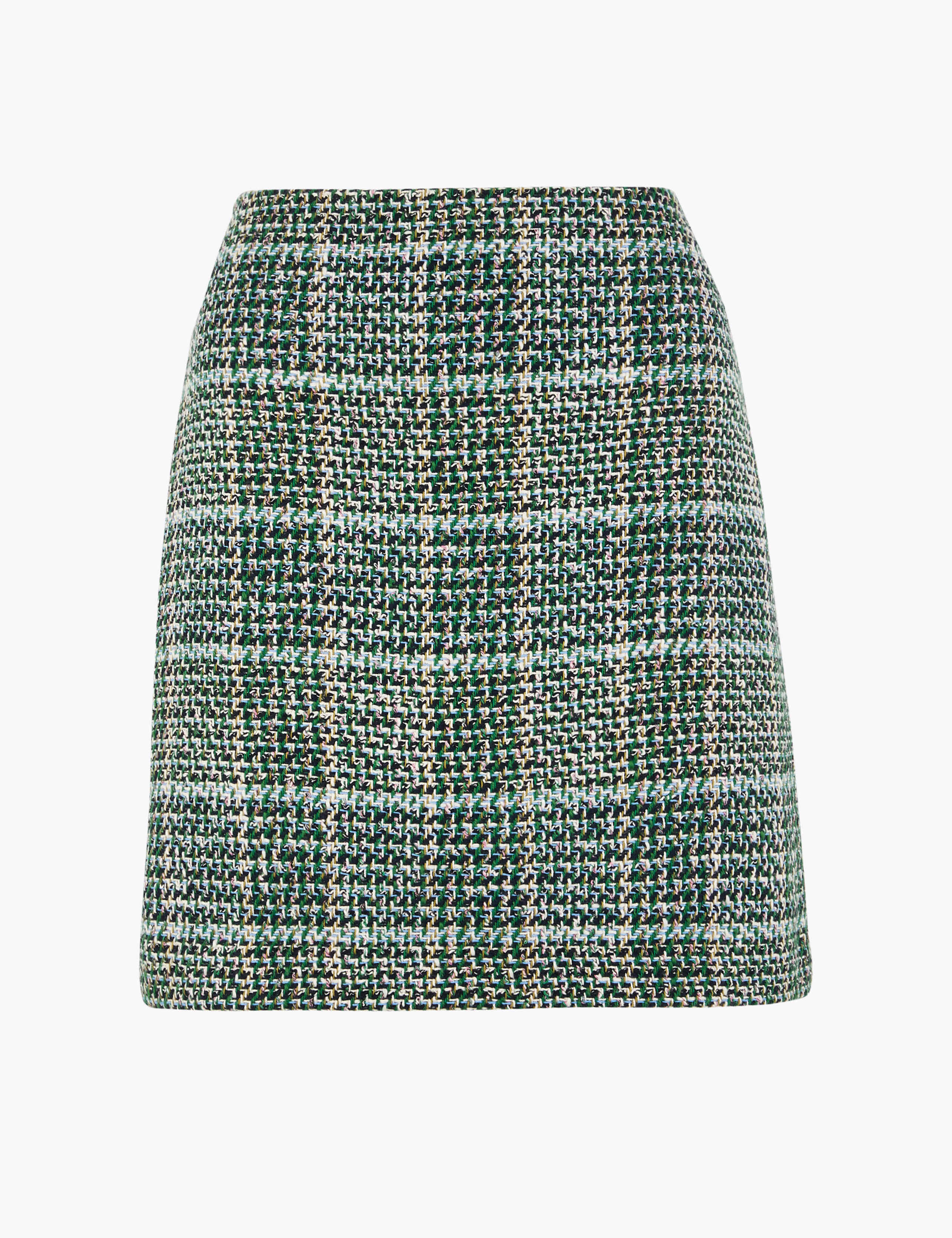 Tweed A-Line Mini Skirt 2 of 4
