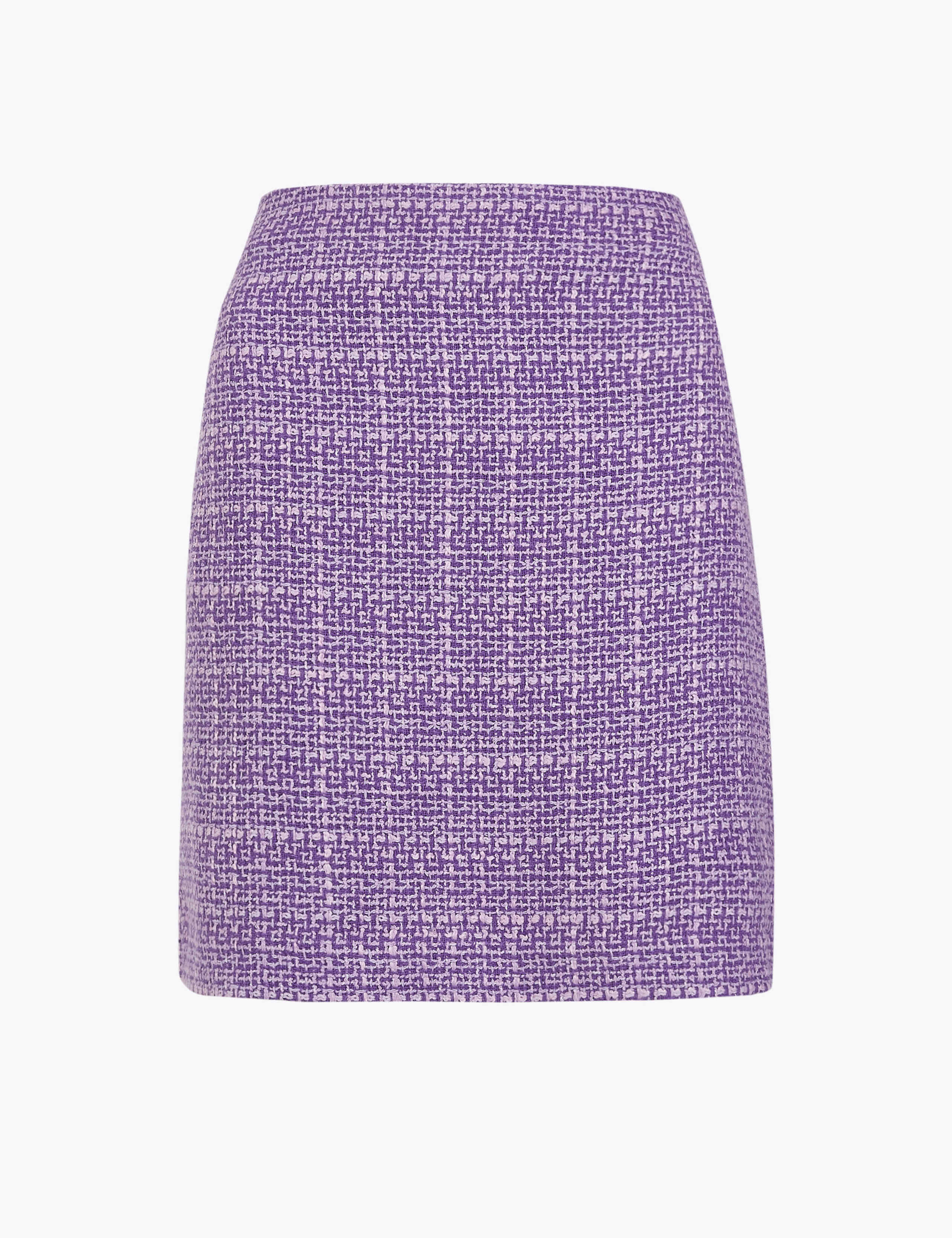 Tweed A-Line Mini Skirt 2 of 4