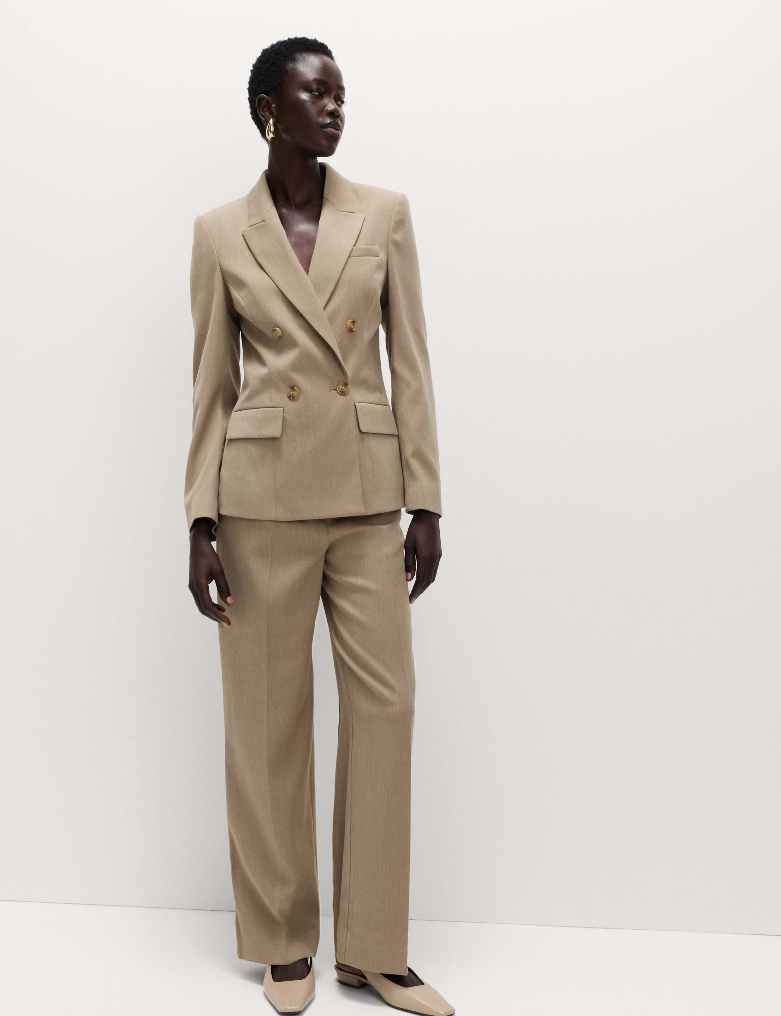 Relaxed Straight Leg Trousers 3 of 7