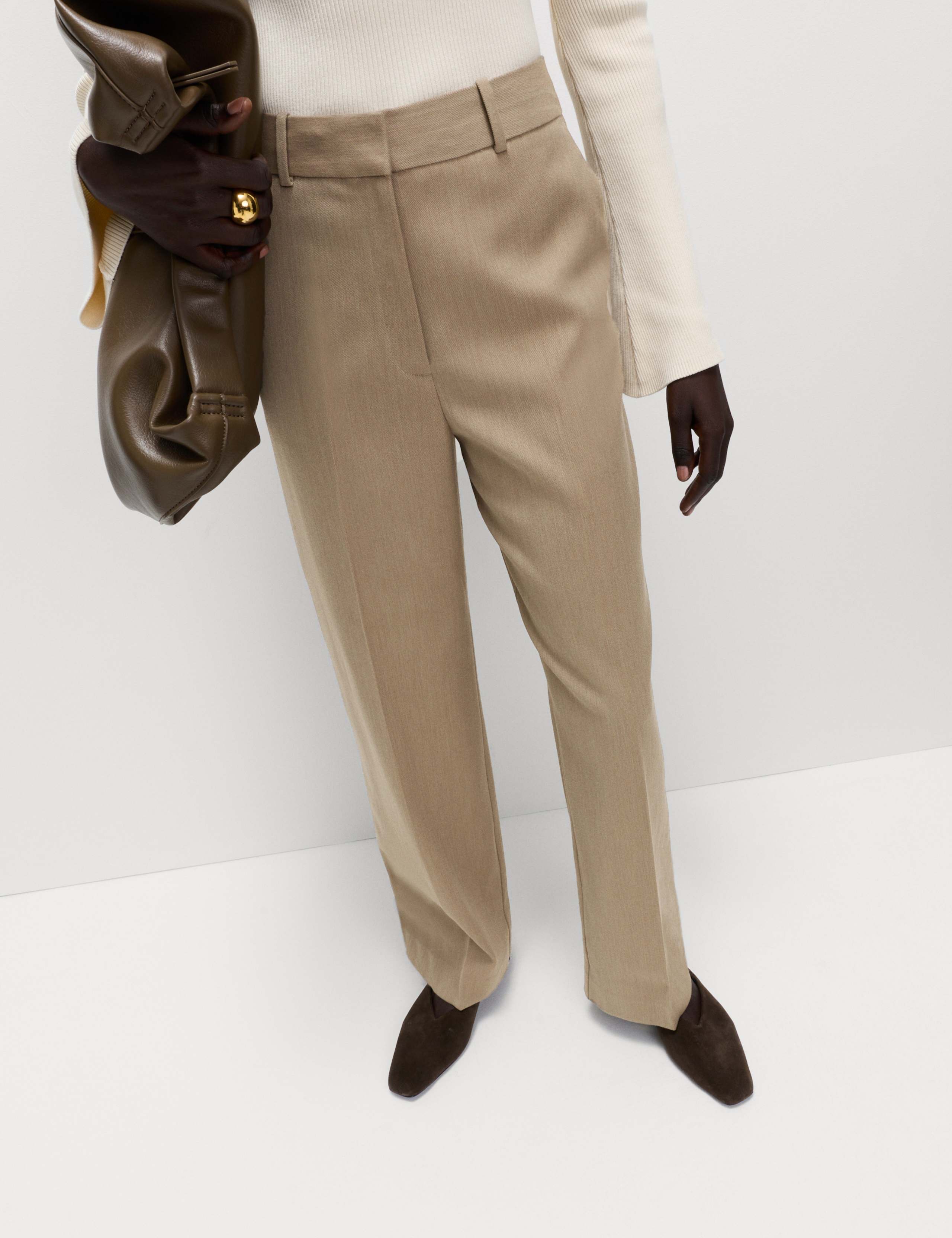 Relaxed Straight Leg Trousers 6 of 7