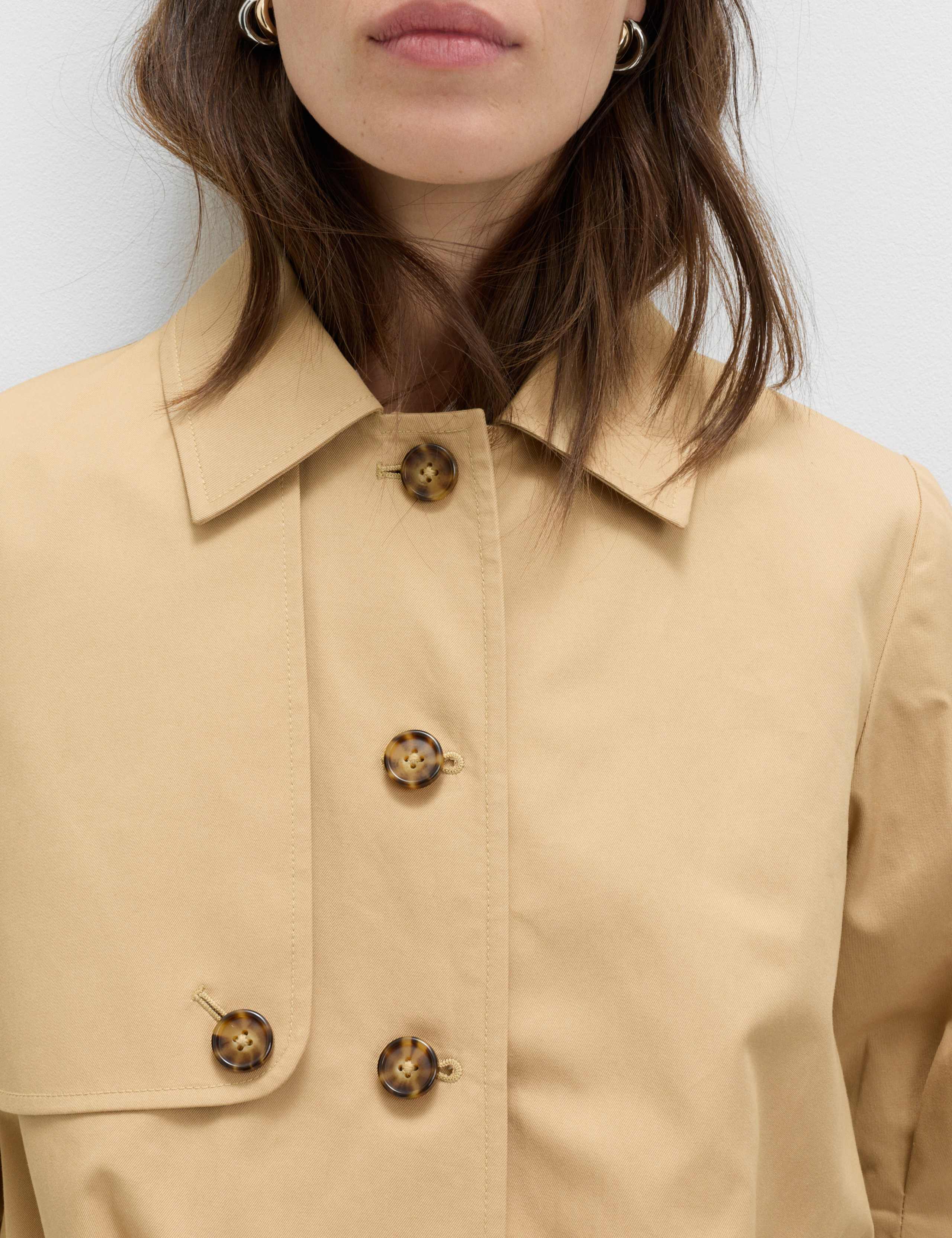 Pure Cotton Balloon Sleeve Jacket 4 of 7