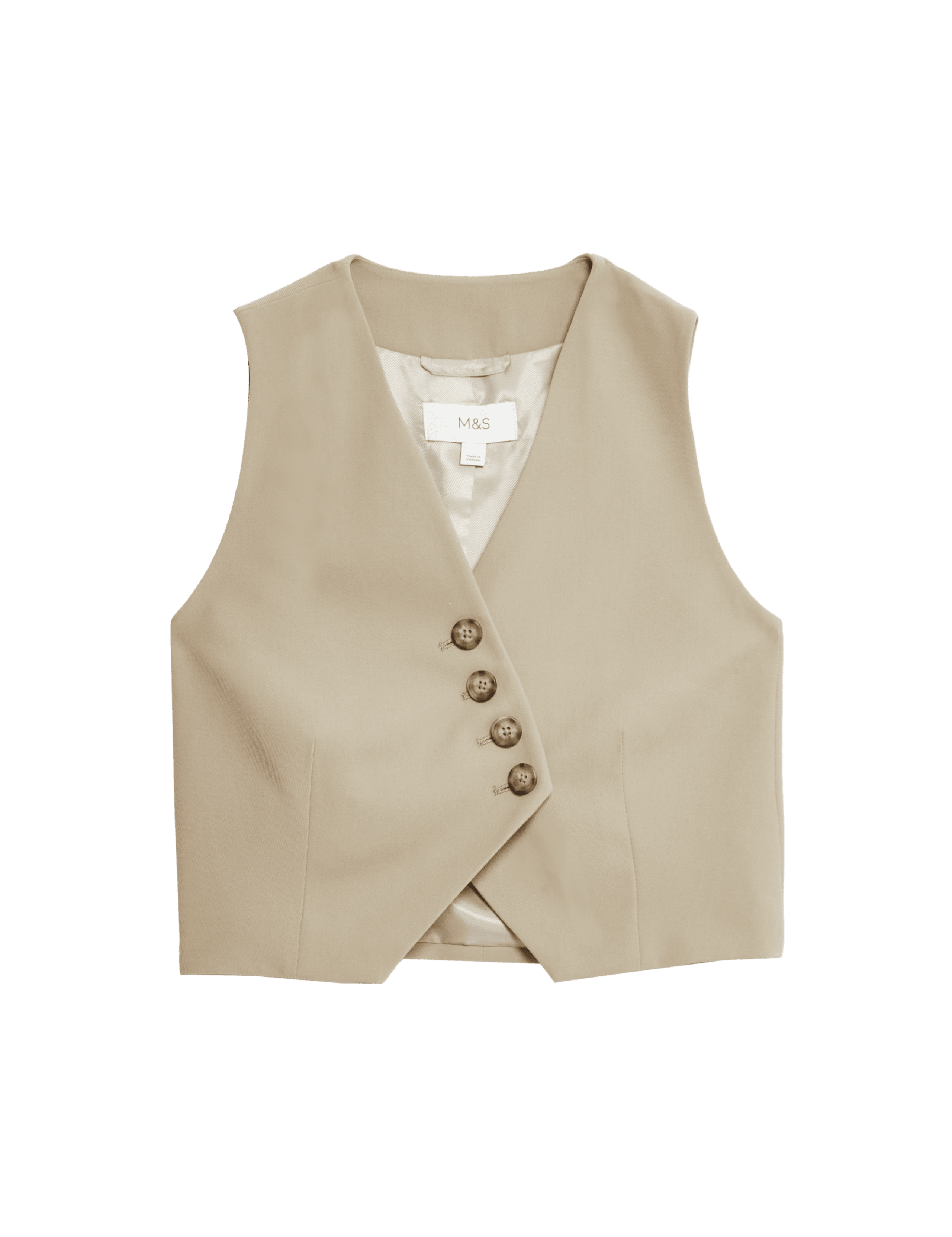 Tailored Asymmetric Waistcoat 2 of 5
