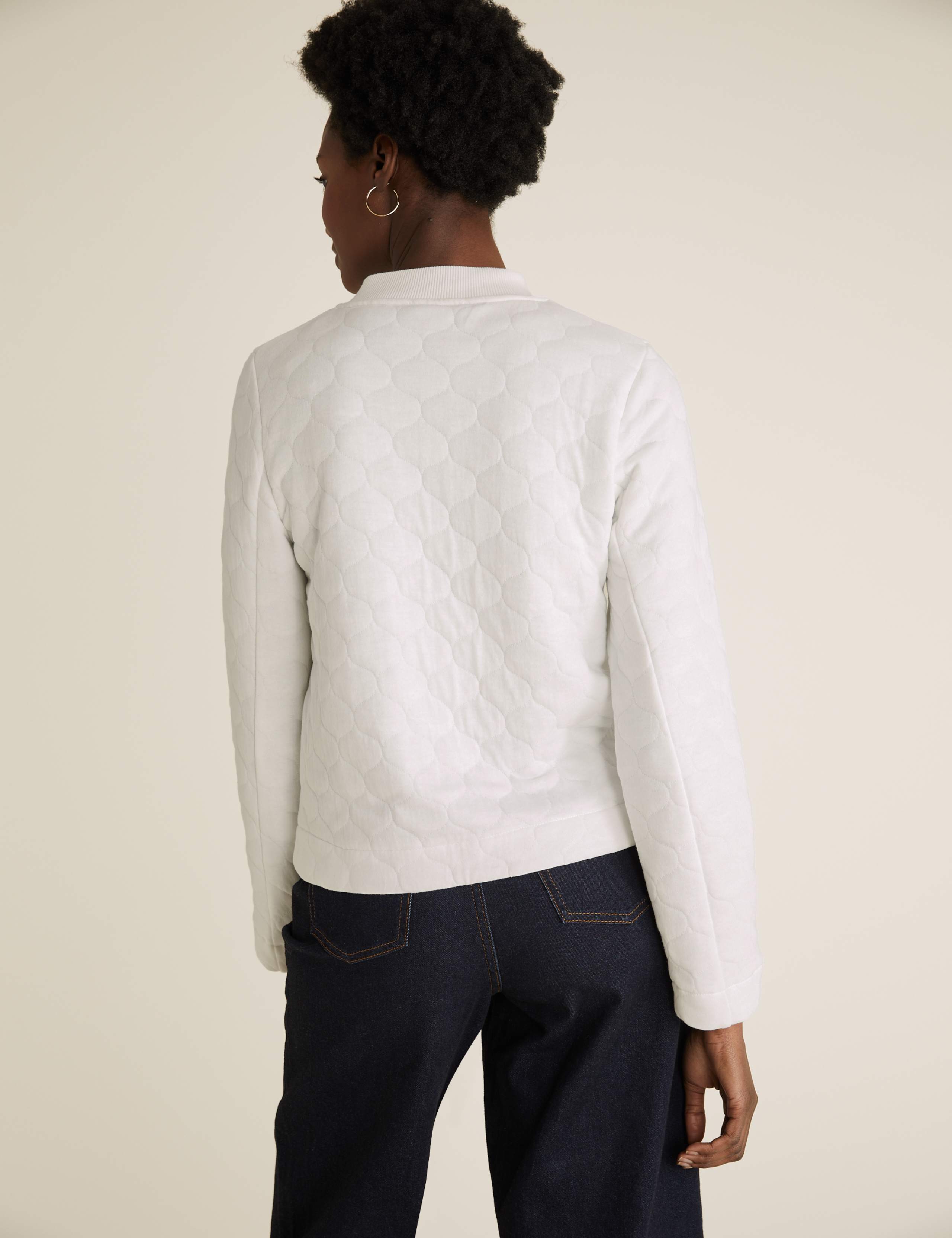 Quilted Bomber Jacket 5 of 5