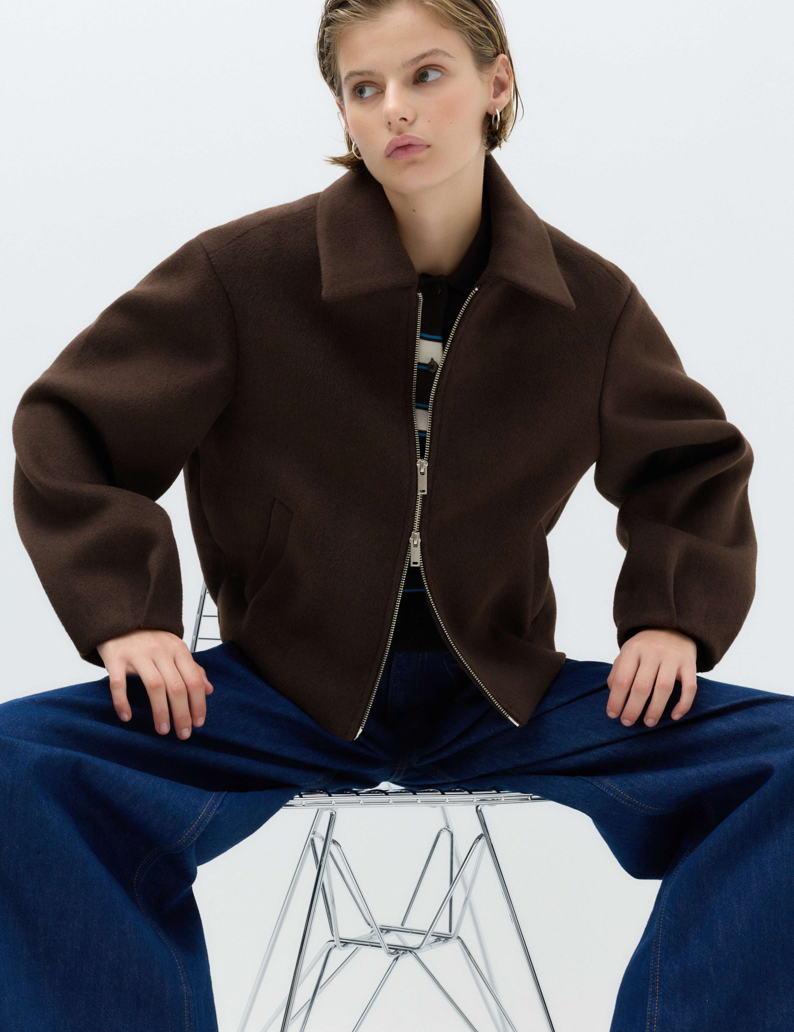 Short Bomber Jacket 1 of 6