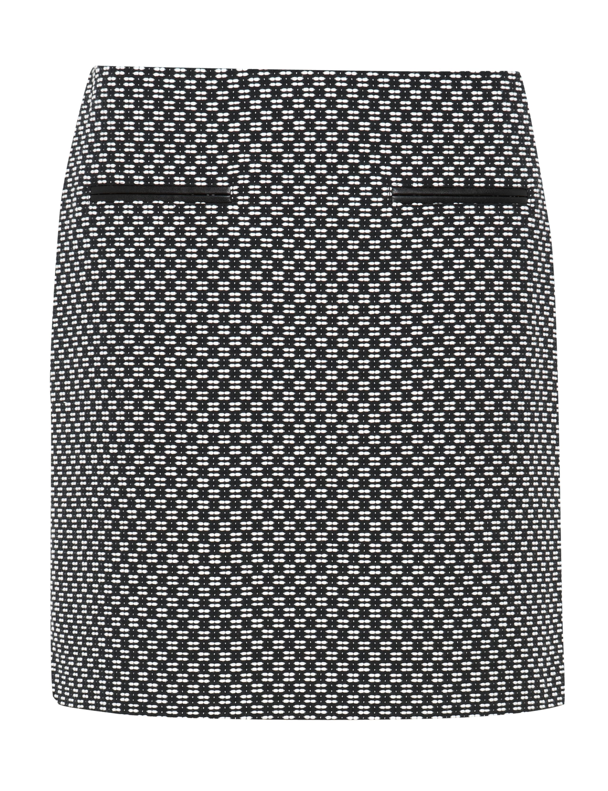 Cotton Rich Jacquard Tweed Mini Skirt 2 of 5