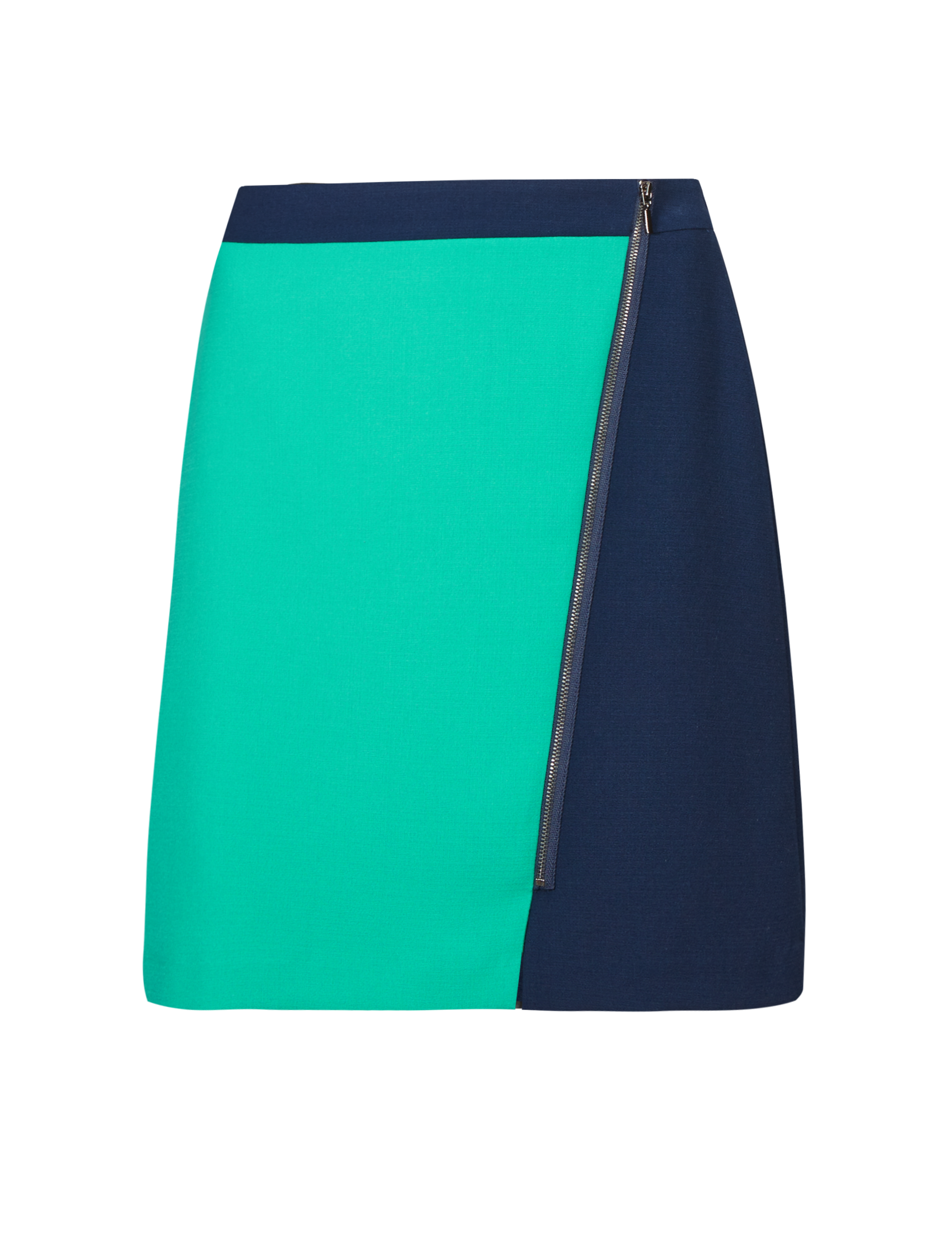 Wrap Asymmetric Mini Skirt 2 of 4