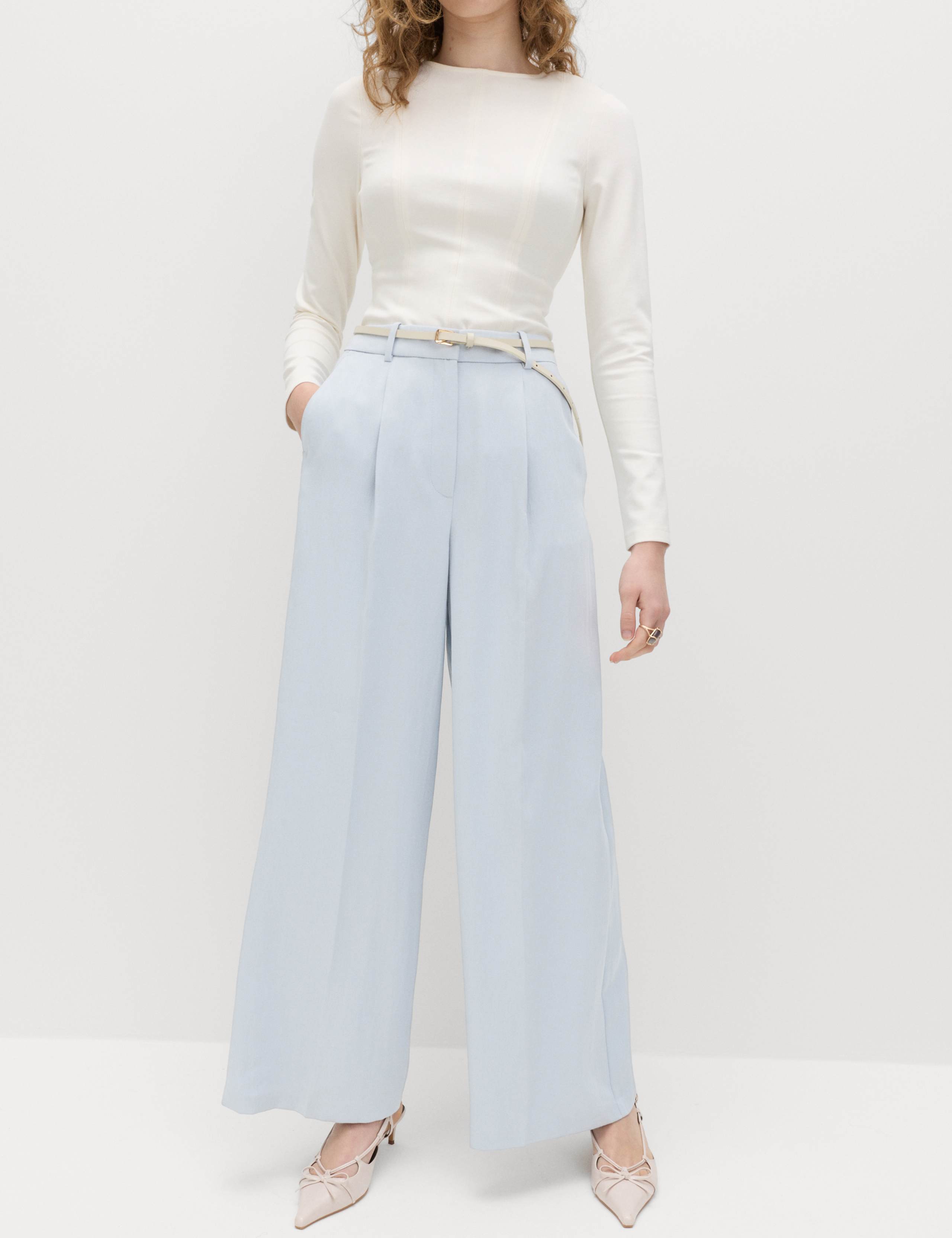 Relaxed Trousers with Linen 6 of 6