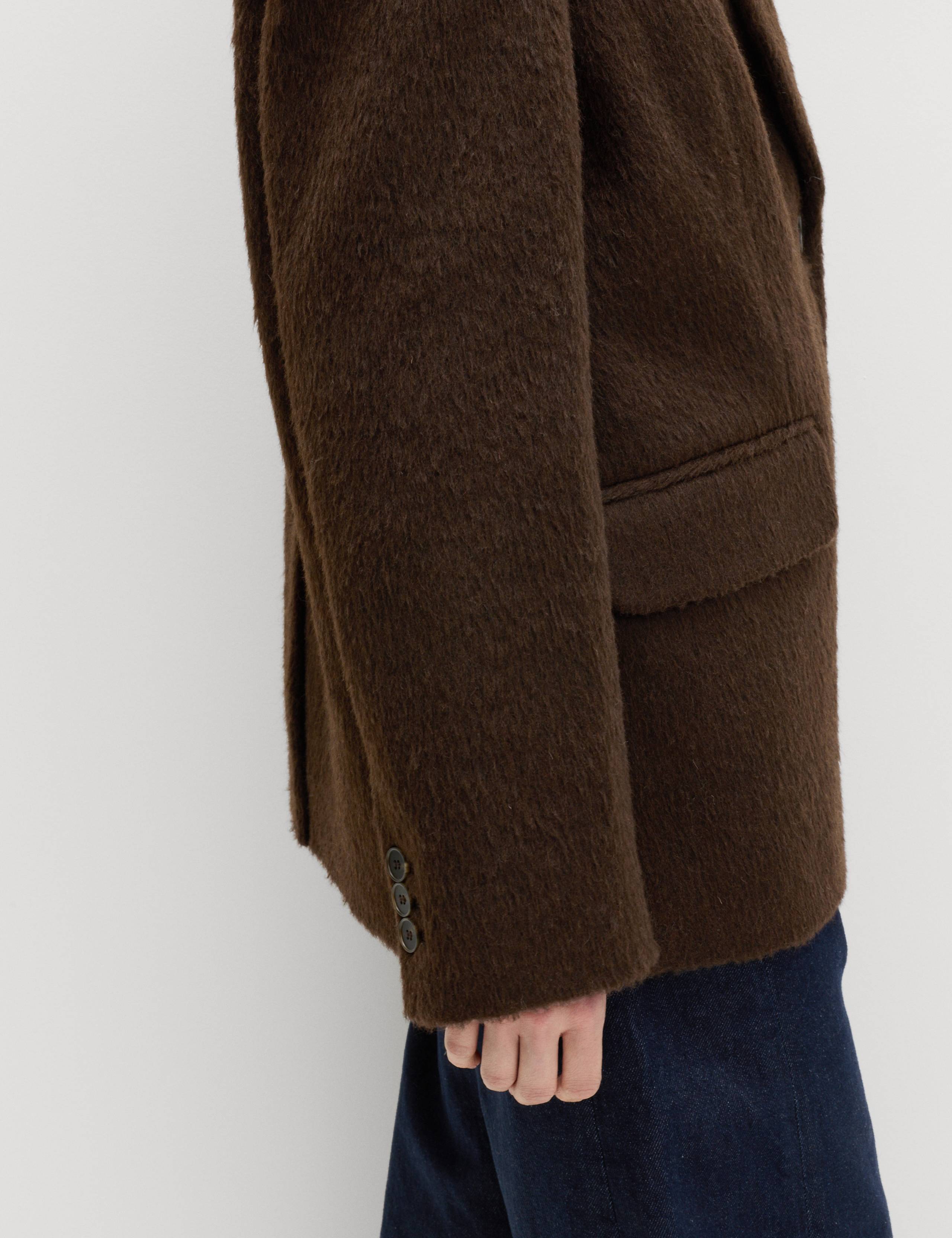 Brushed Single Breasted Blazer with Wool 6 of 6