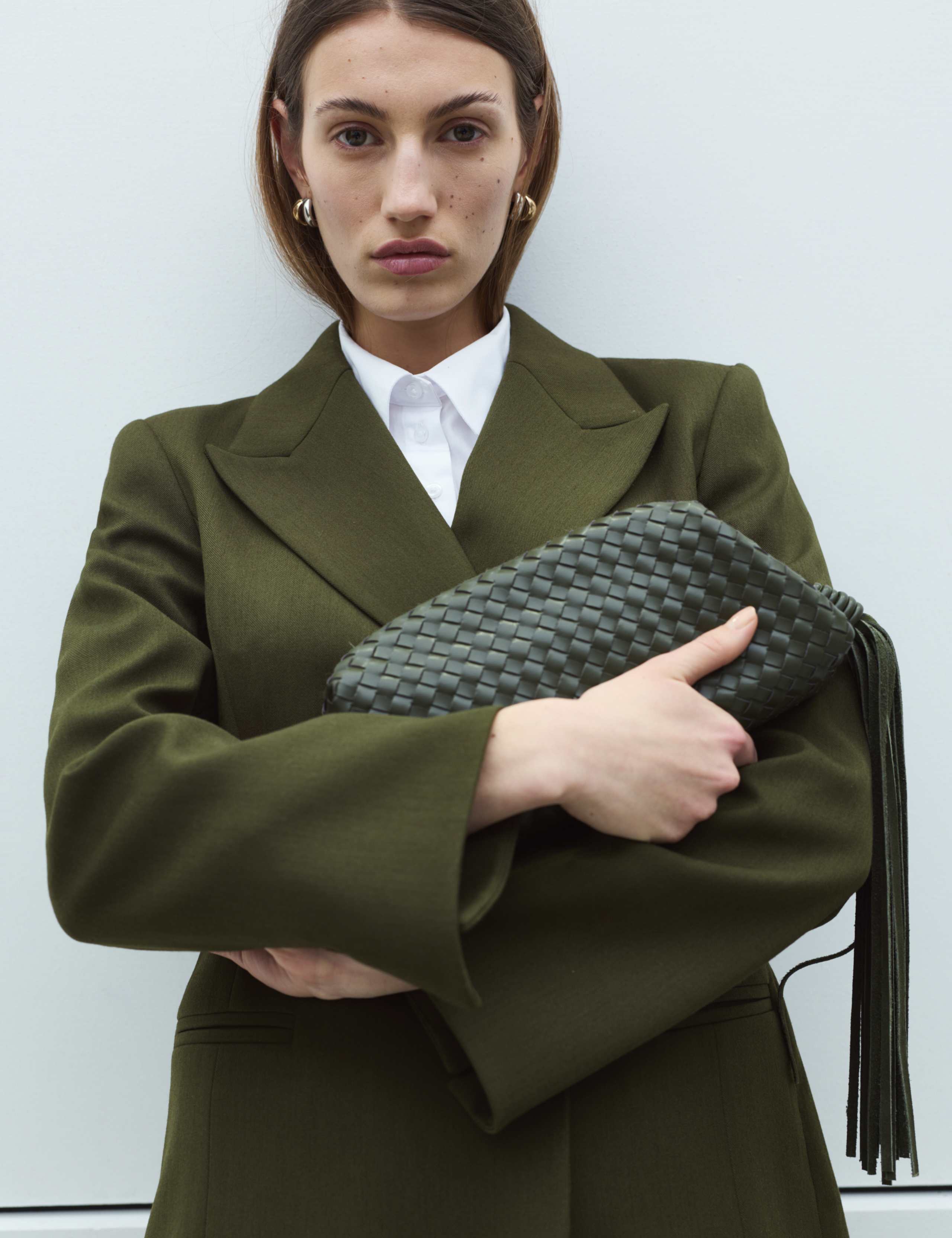 Waisted Asymmetric Longline Blazer 3 of 6