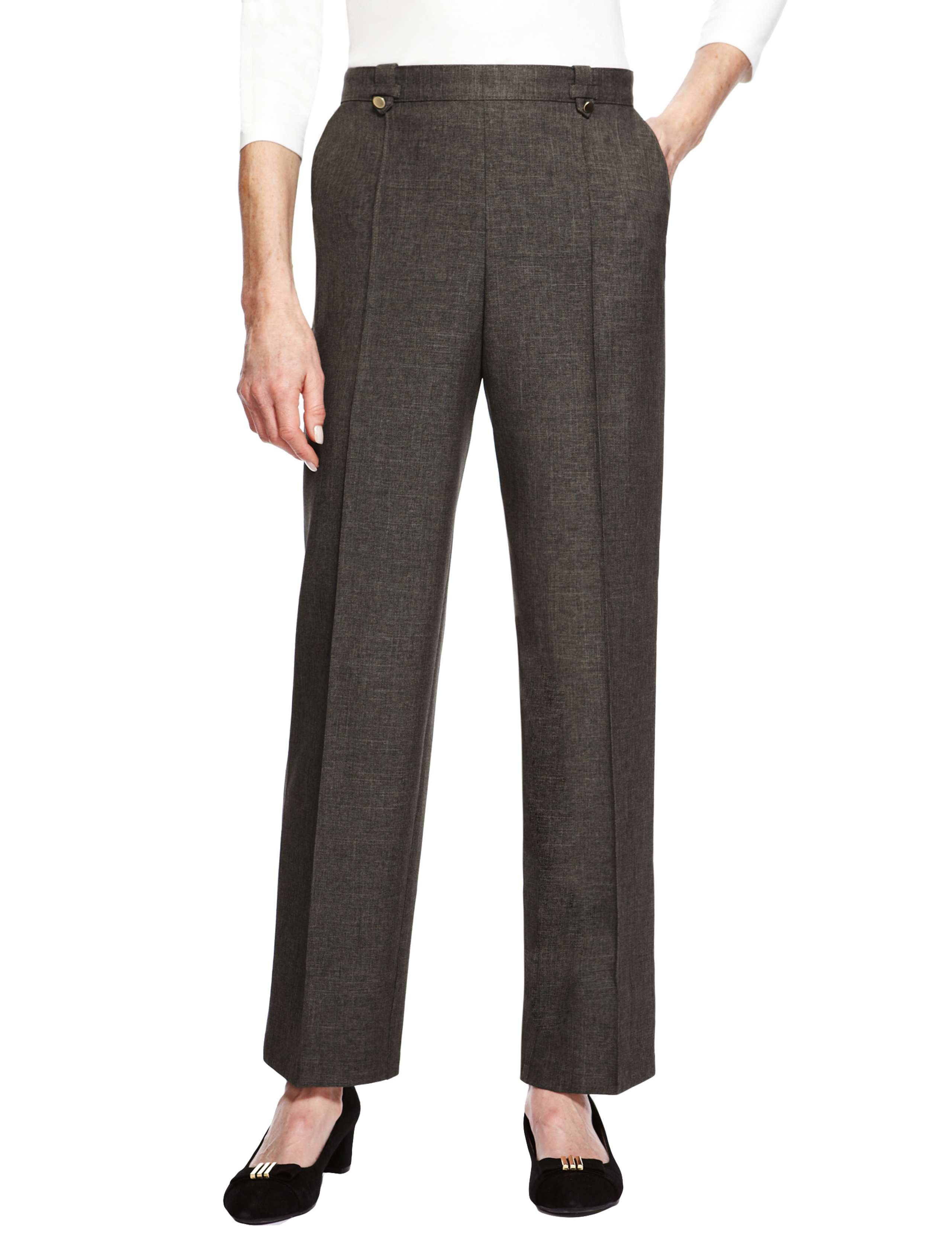 Pull On Button Tab Trousers 1 of 6