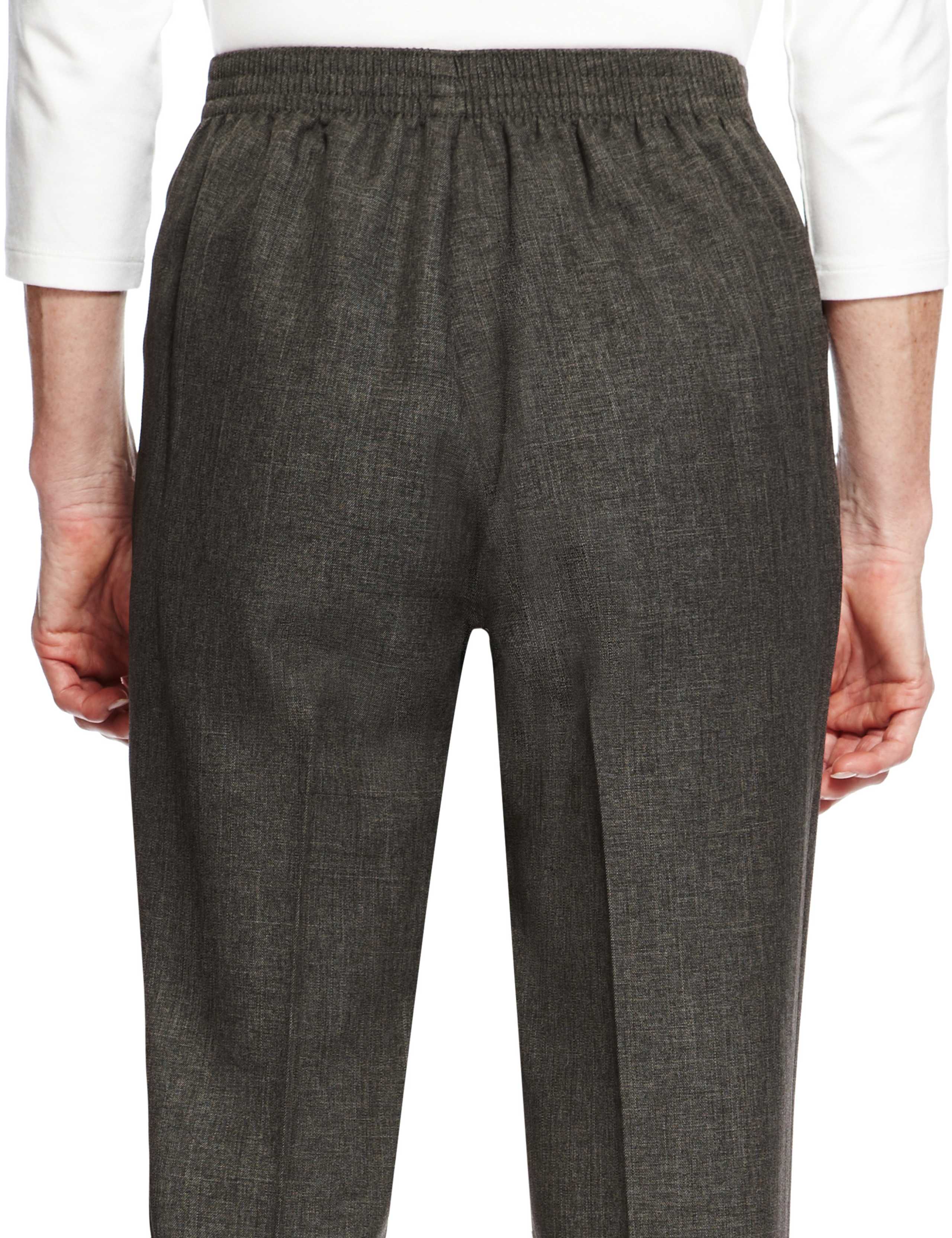 Pull On Button Tab Trousers 5 of 6