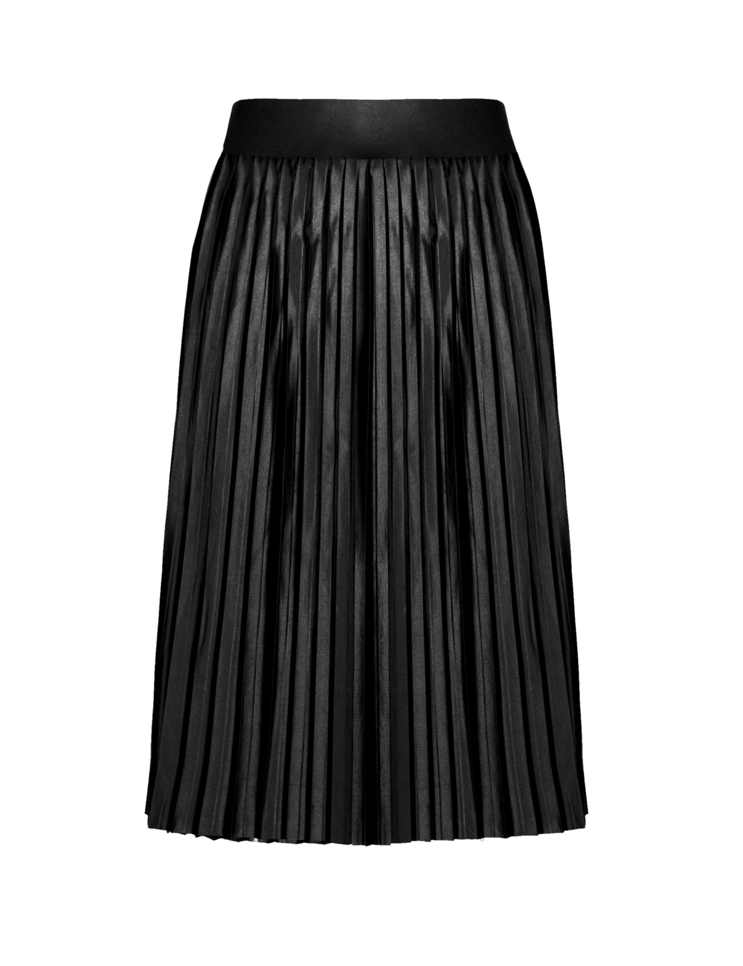PETITE Coated Pleat Skirt 2 of 4
