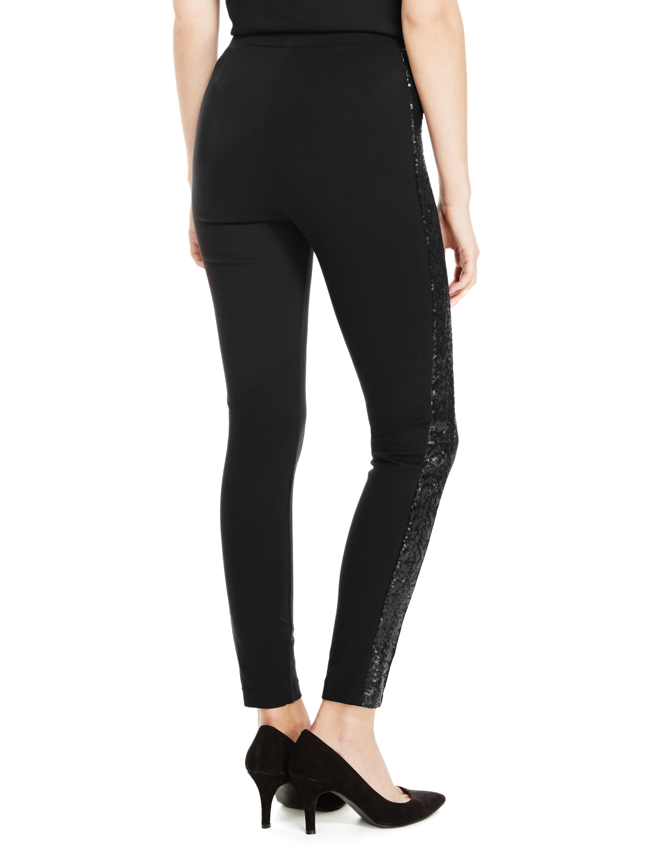 Sequin Embellished Pull On Treggings 3 of 3