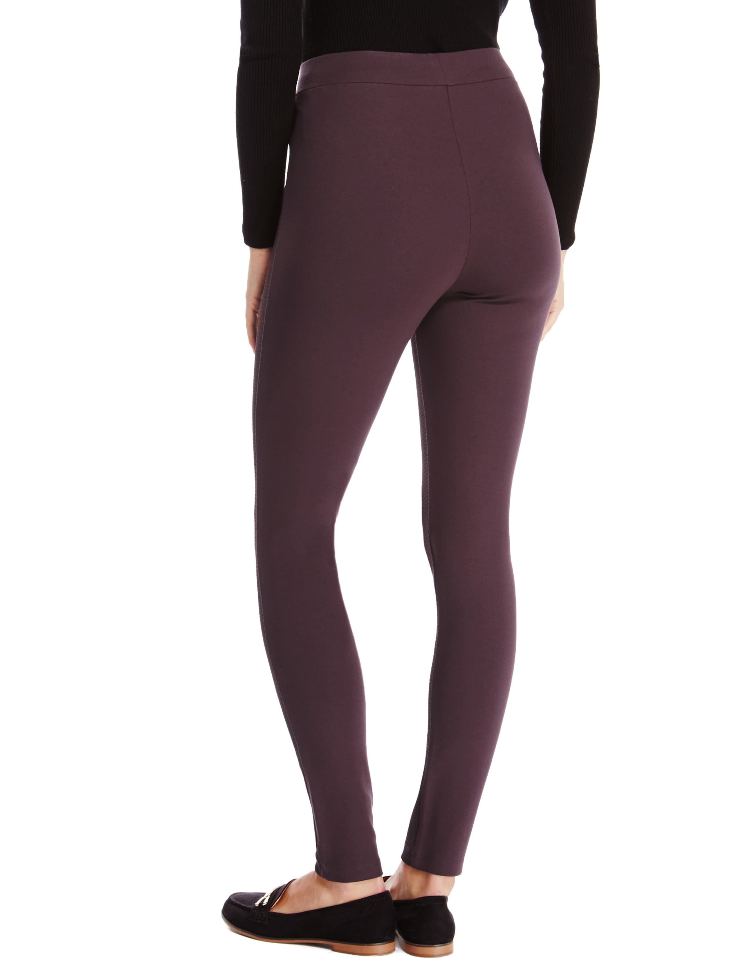 Textured Pull On Treggings 4 of 5