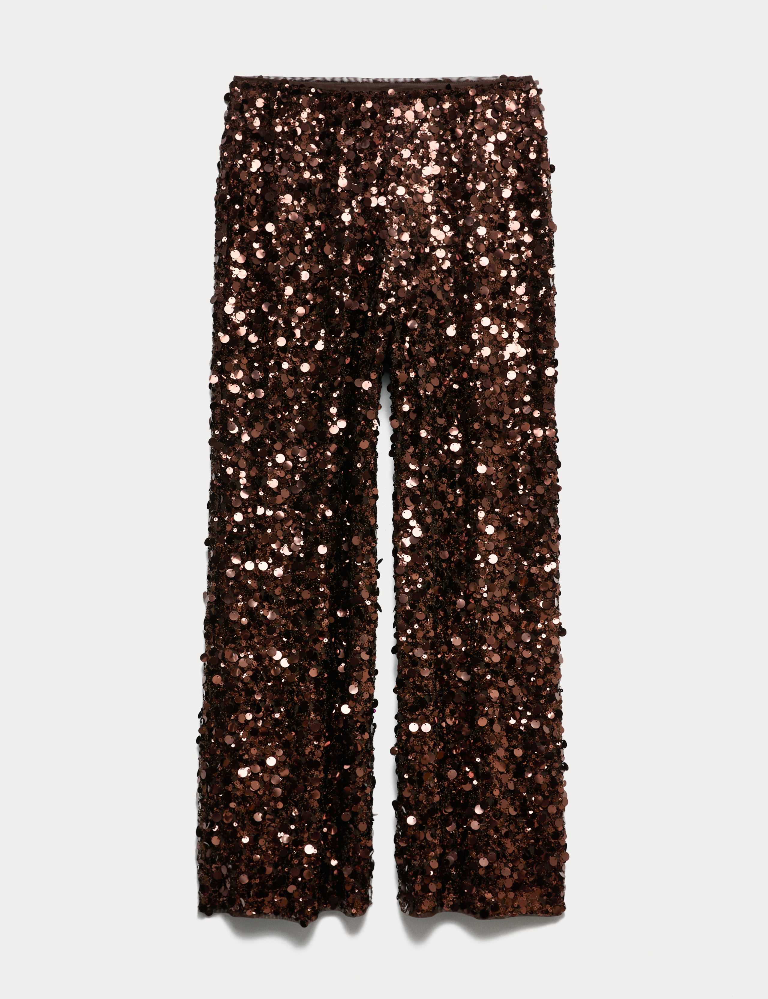 Sequin Wide Leg Trousers 2 of 6