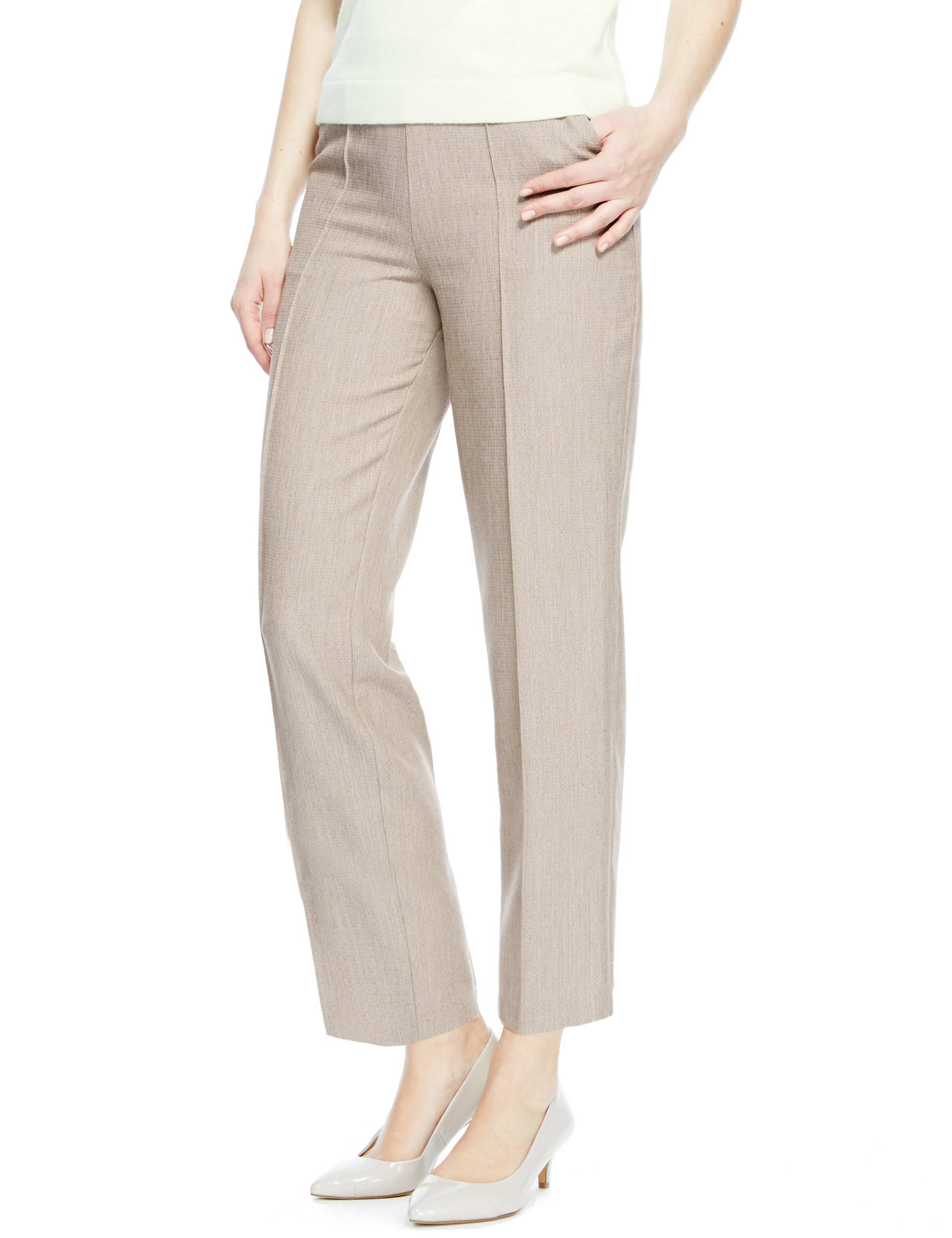 Straight Leg Pull On Trousers 1 of 3